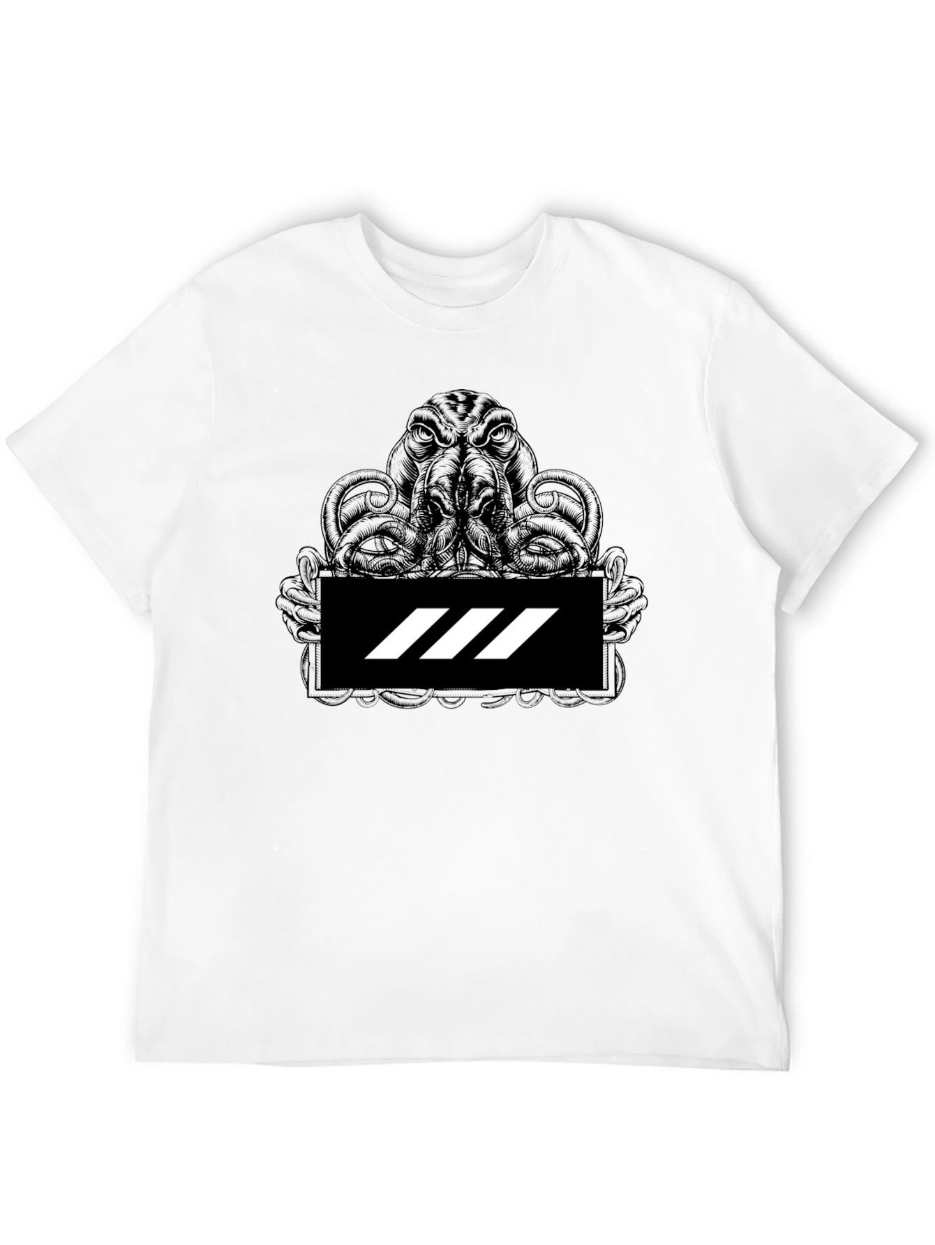 Kraken Graphic Tee - Mens Black T-Shirt