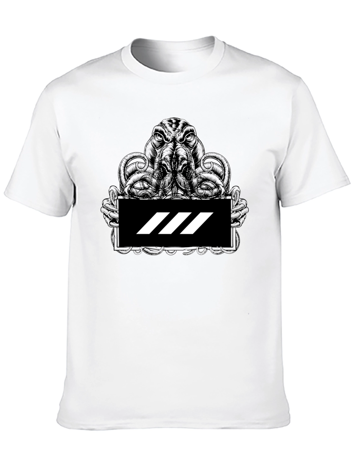 Kraken Graphic Tee - Mens Black T-Shirt