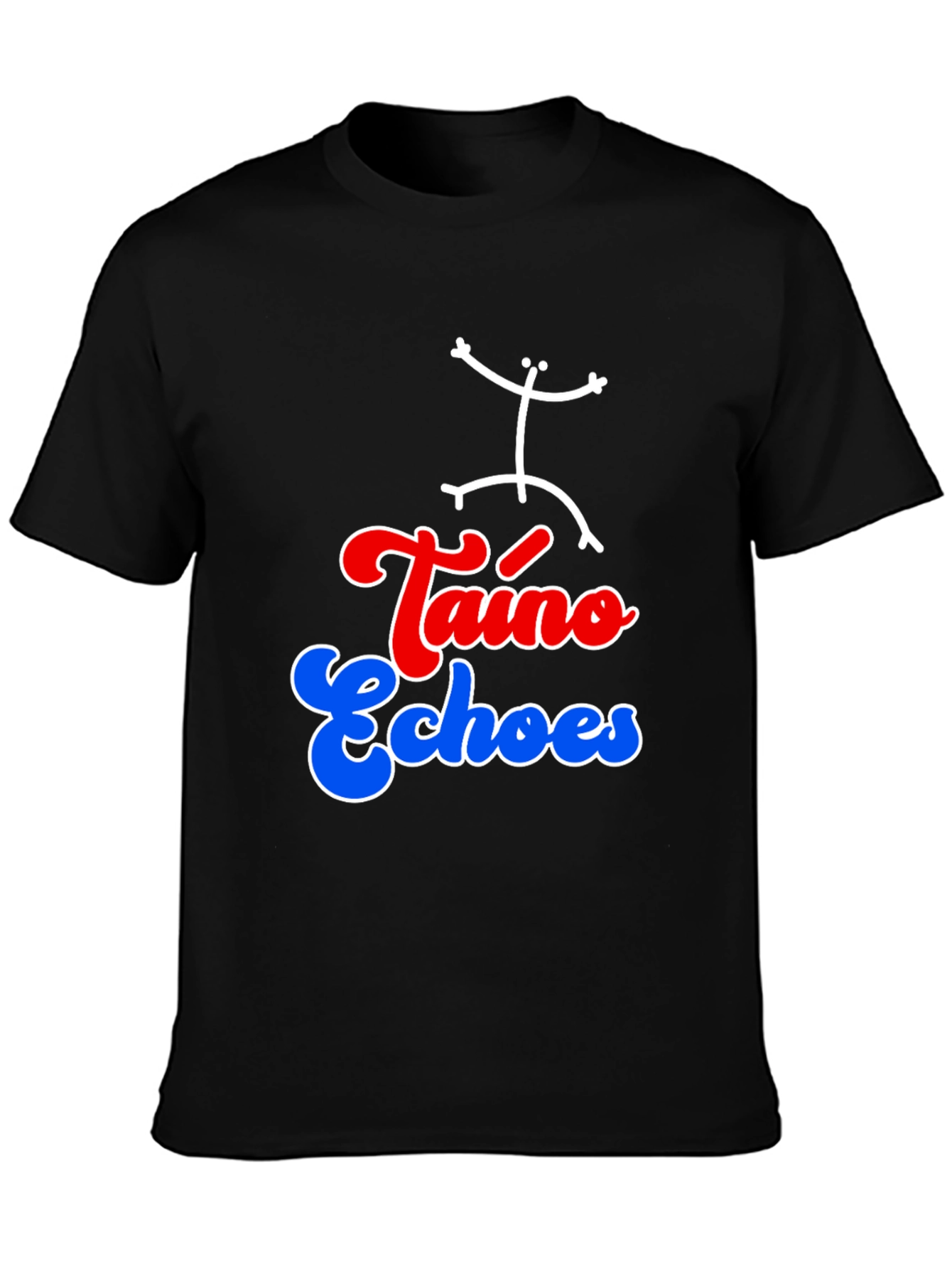 Taino Echoes Black T-Shirt