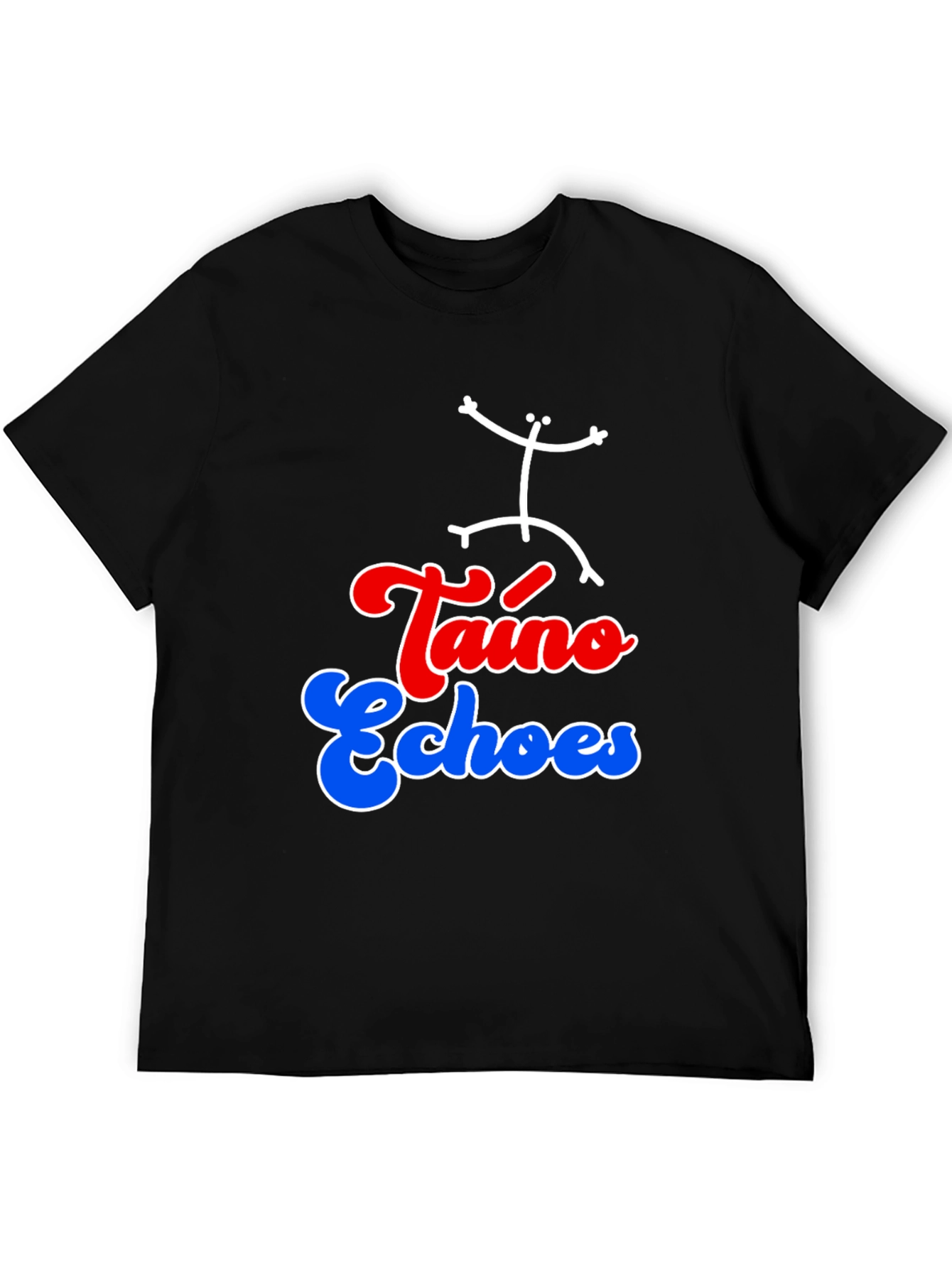Taino Echoes Black T-Shirt