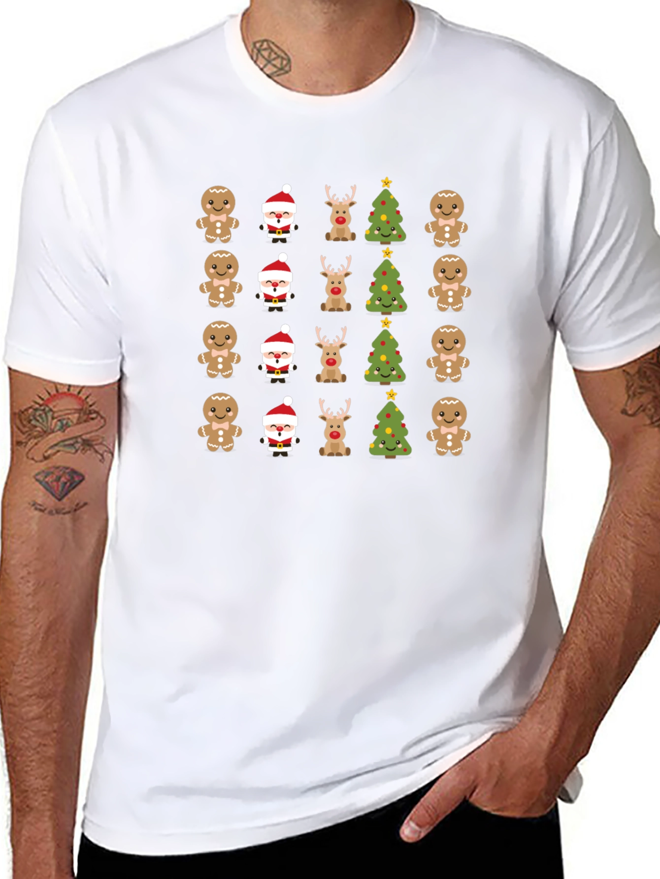 Christmas Pattern T-Shirt