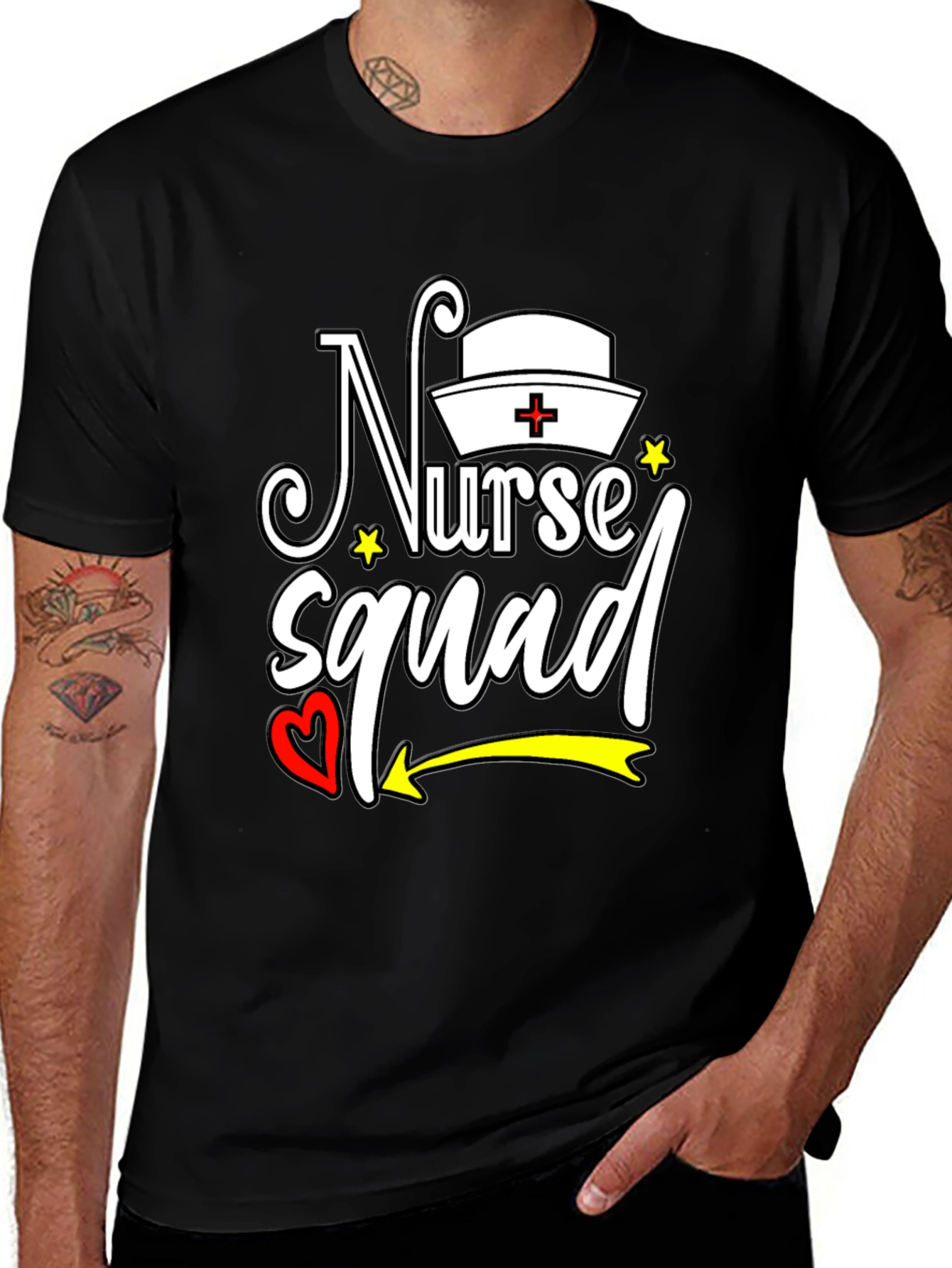 Nurse Squad Graphic T-Shirt