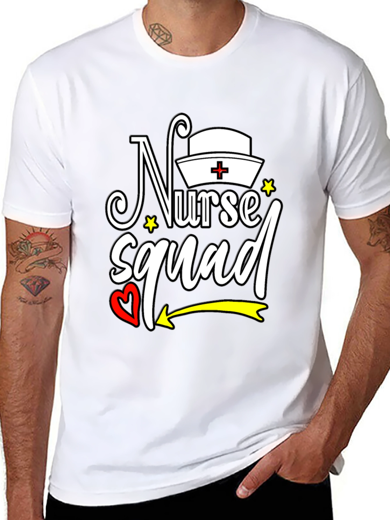 Nurse Squad Graphic T-Shirt