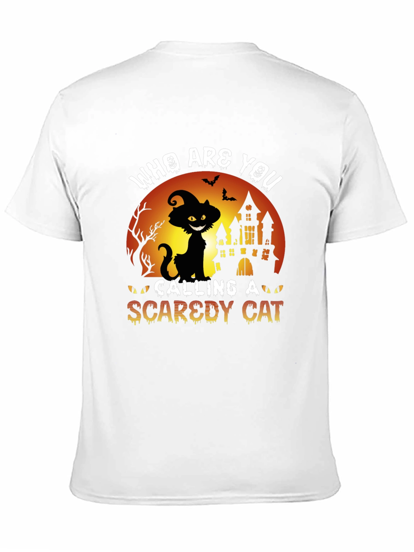 Halloween Black Cat T-Shirt