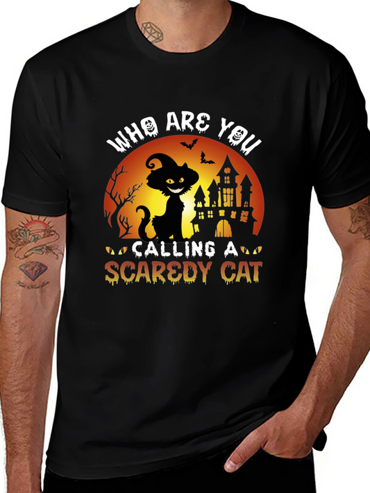 Halloween Black Cat T-Shirt