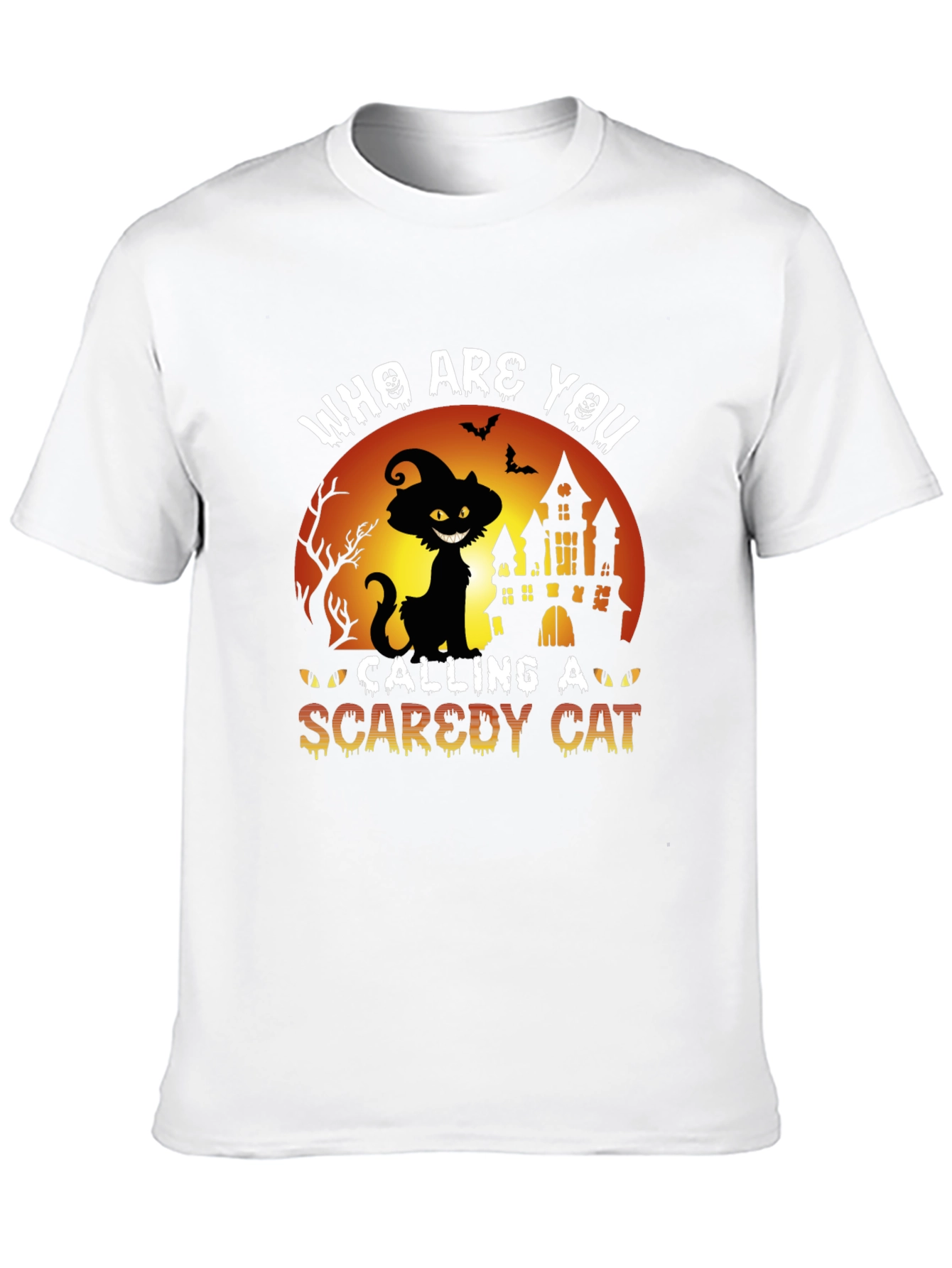 Halloween Black Cat T-Shirt
