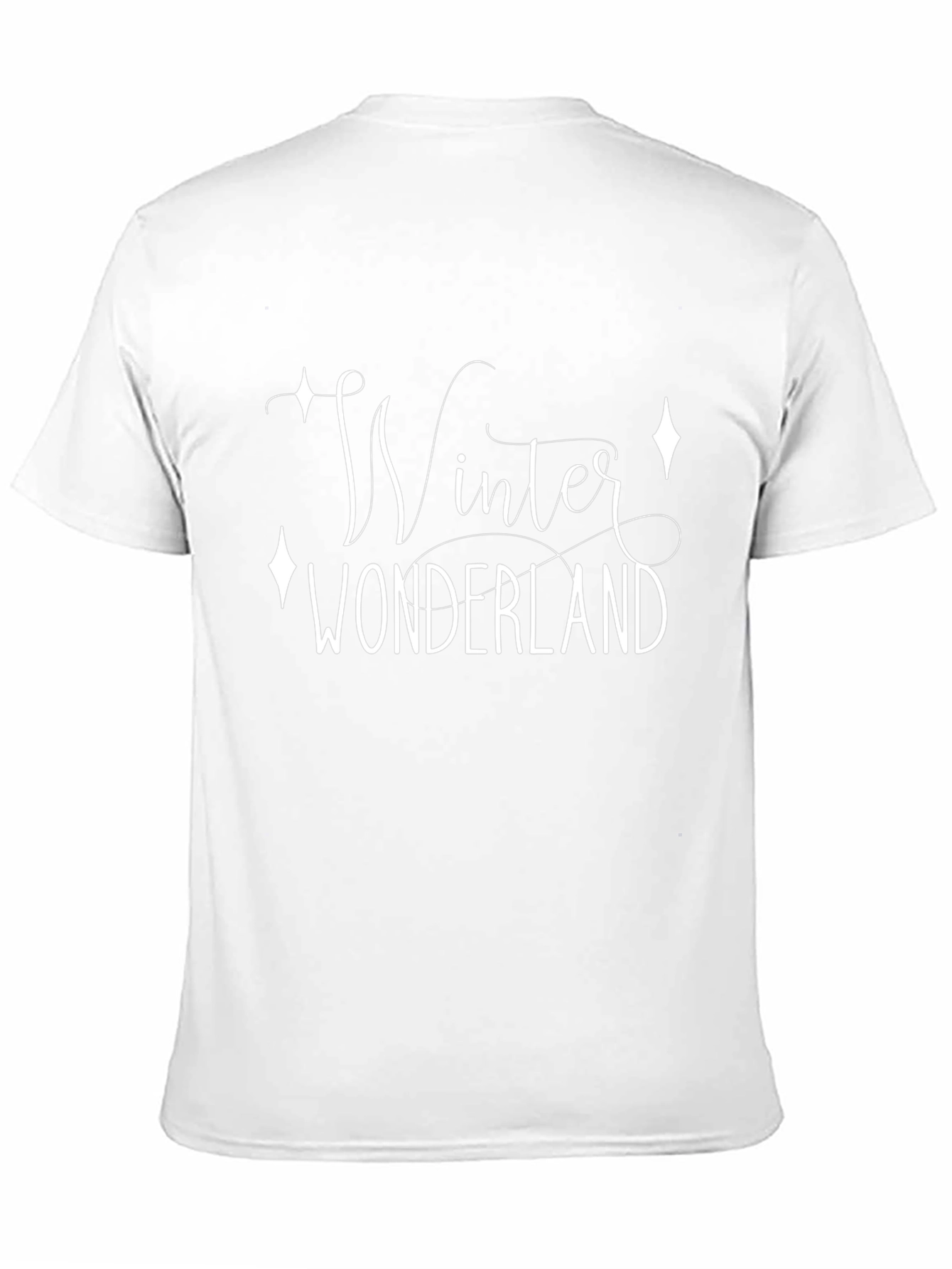 Winter Wonderland Black Graphic Tee