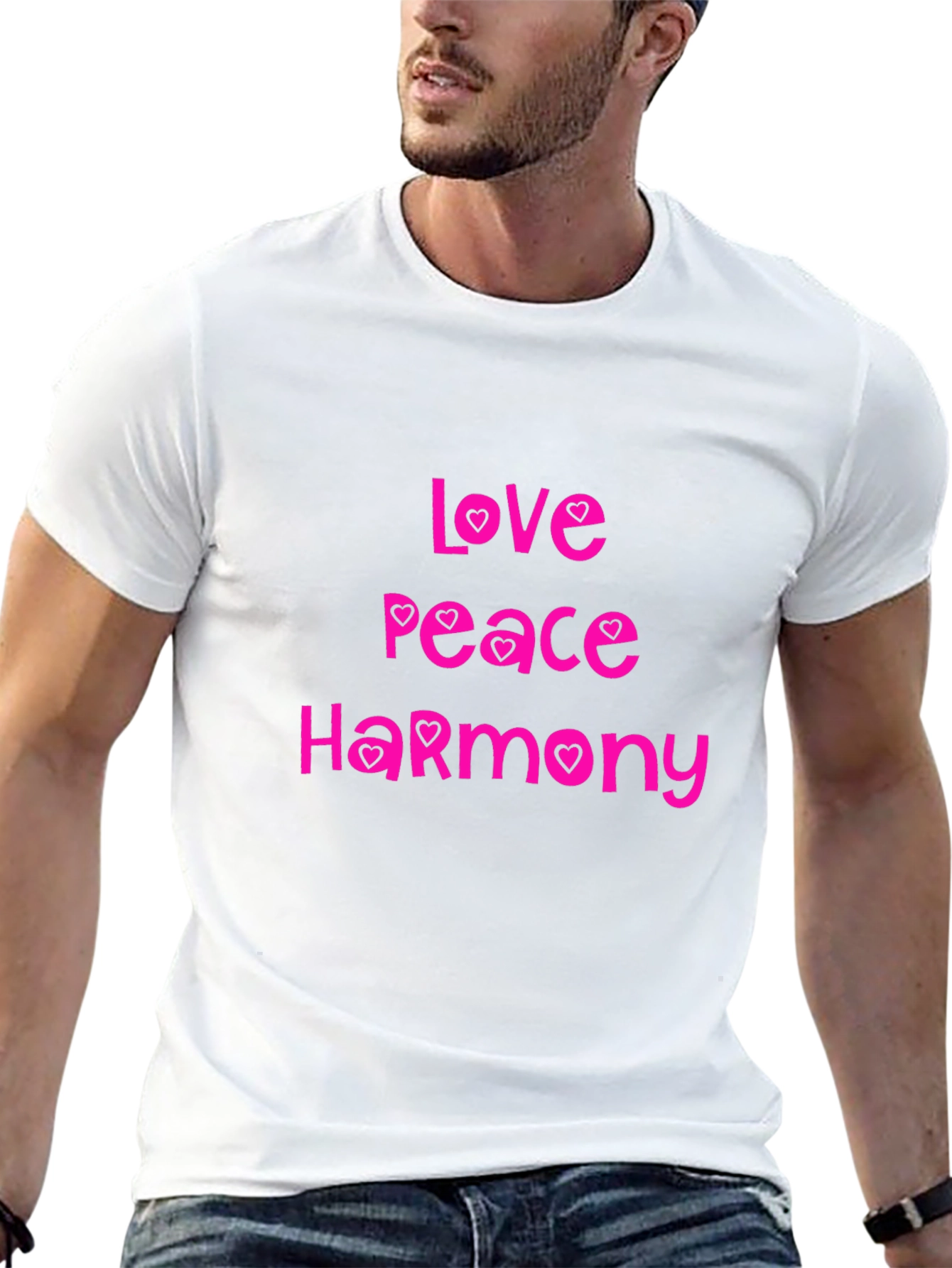 Love Peace Harmony Graphic T-Shirt