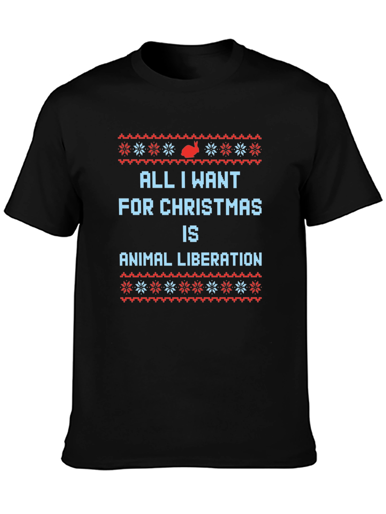 Animal Liberation Christmas Graphic Tee