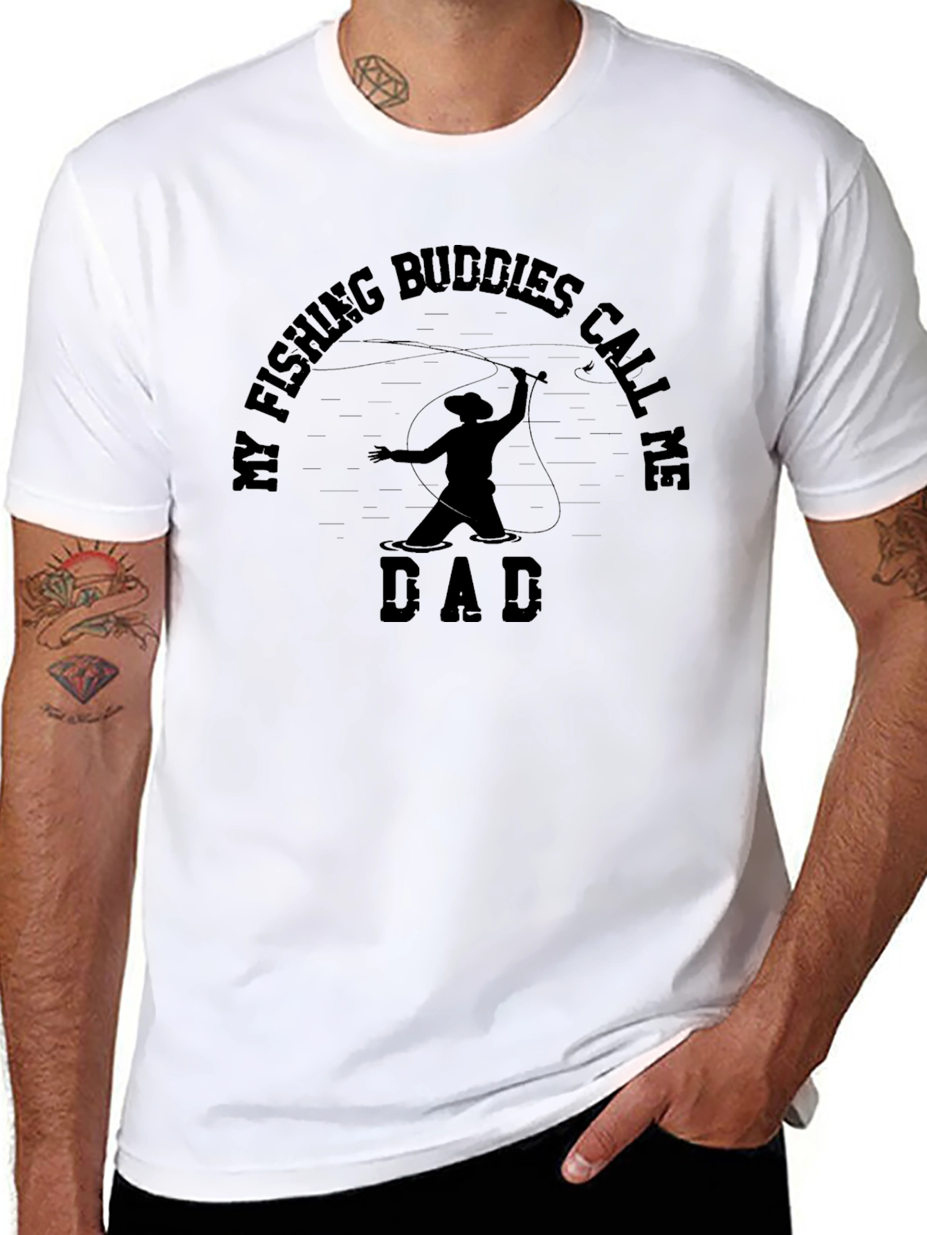 My Fishing Buddies Call Me Dad T-Shirt