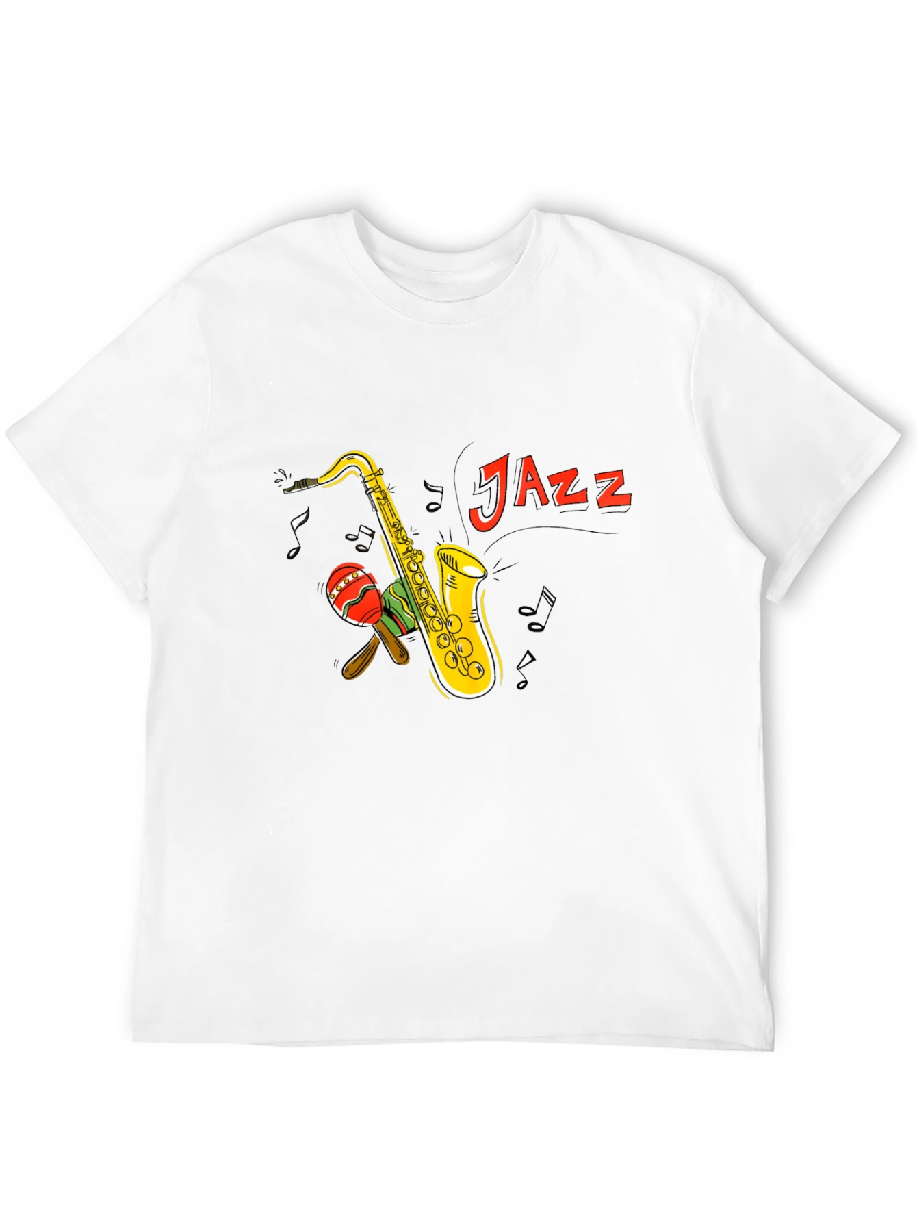 Jazz Saxophone Graphic T-Shirt