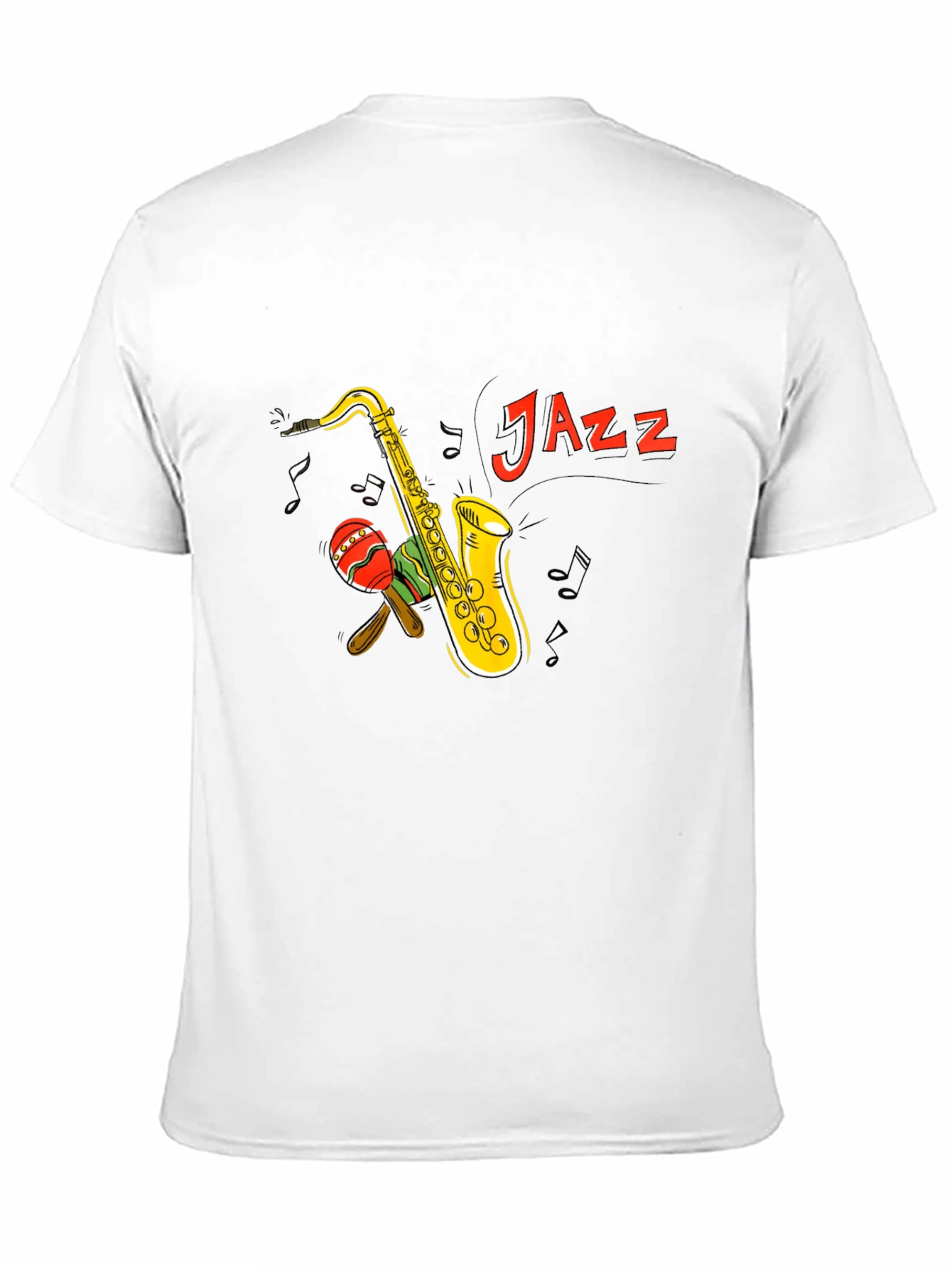 Jazz Saxophone Graphic T-Shirt