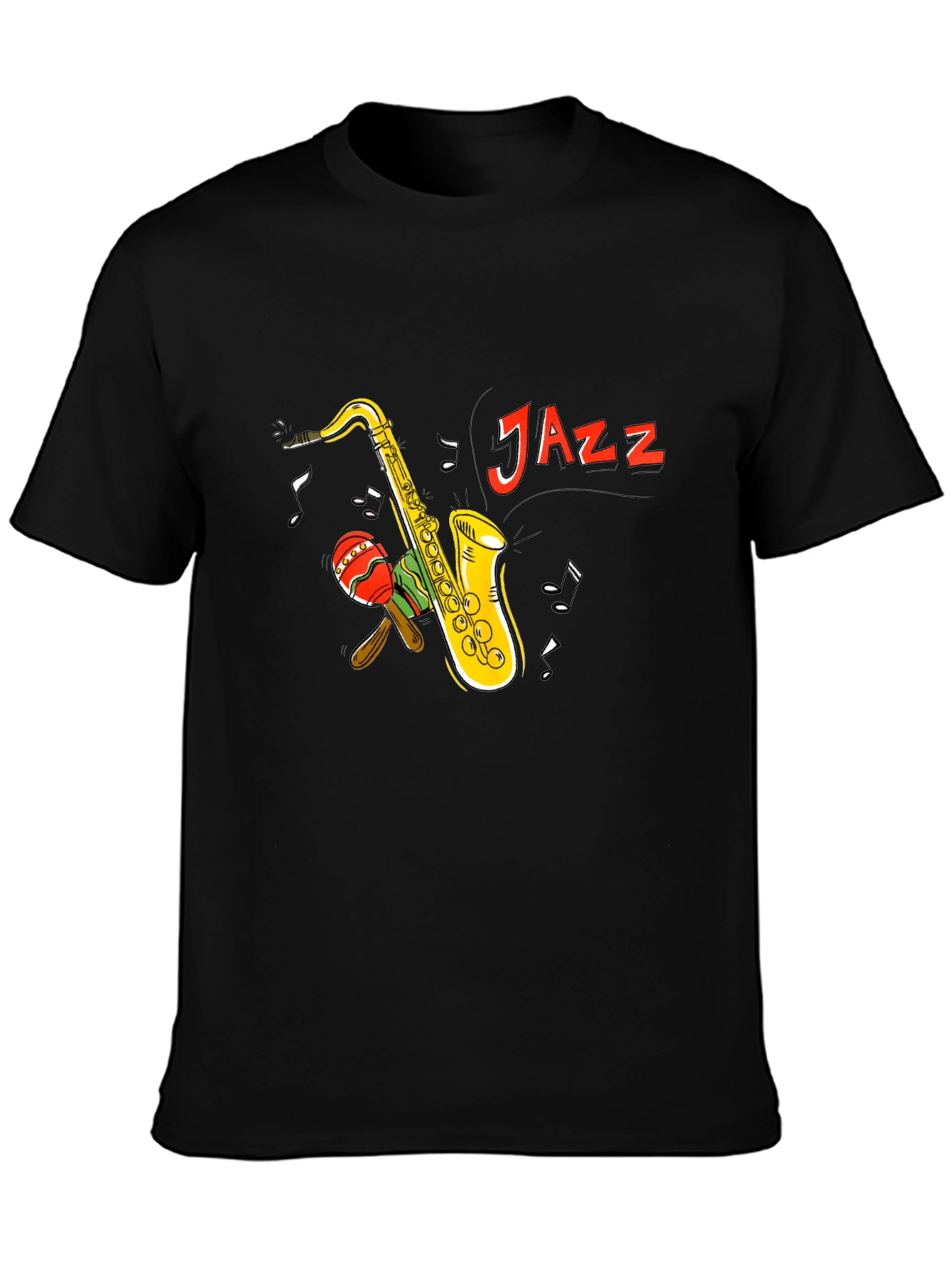 Jazz Saxophone Graphic T-Shirt