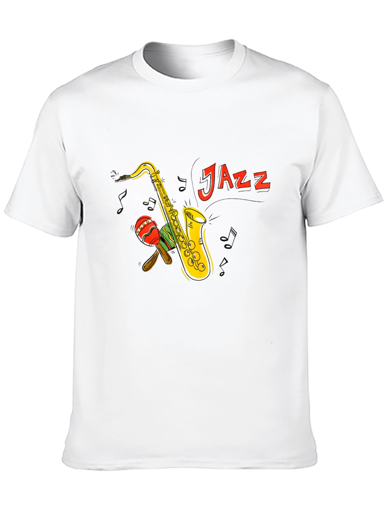 Jazz Saxophone Graphic T-Shirt