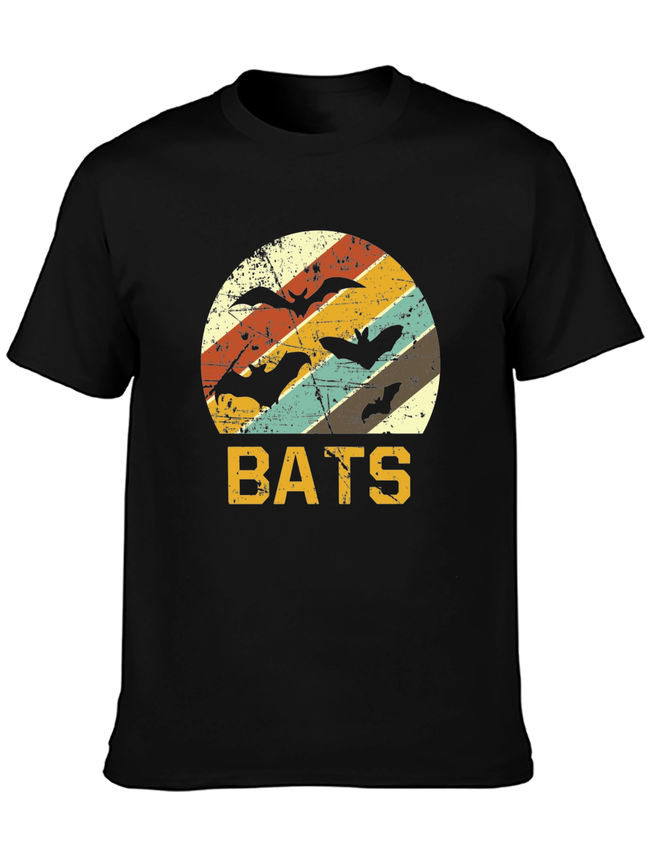 Retro Bats T-Shirt | Halloween Apparel