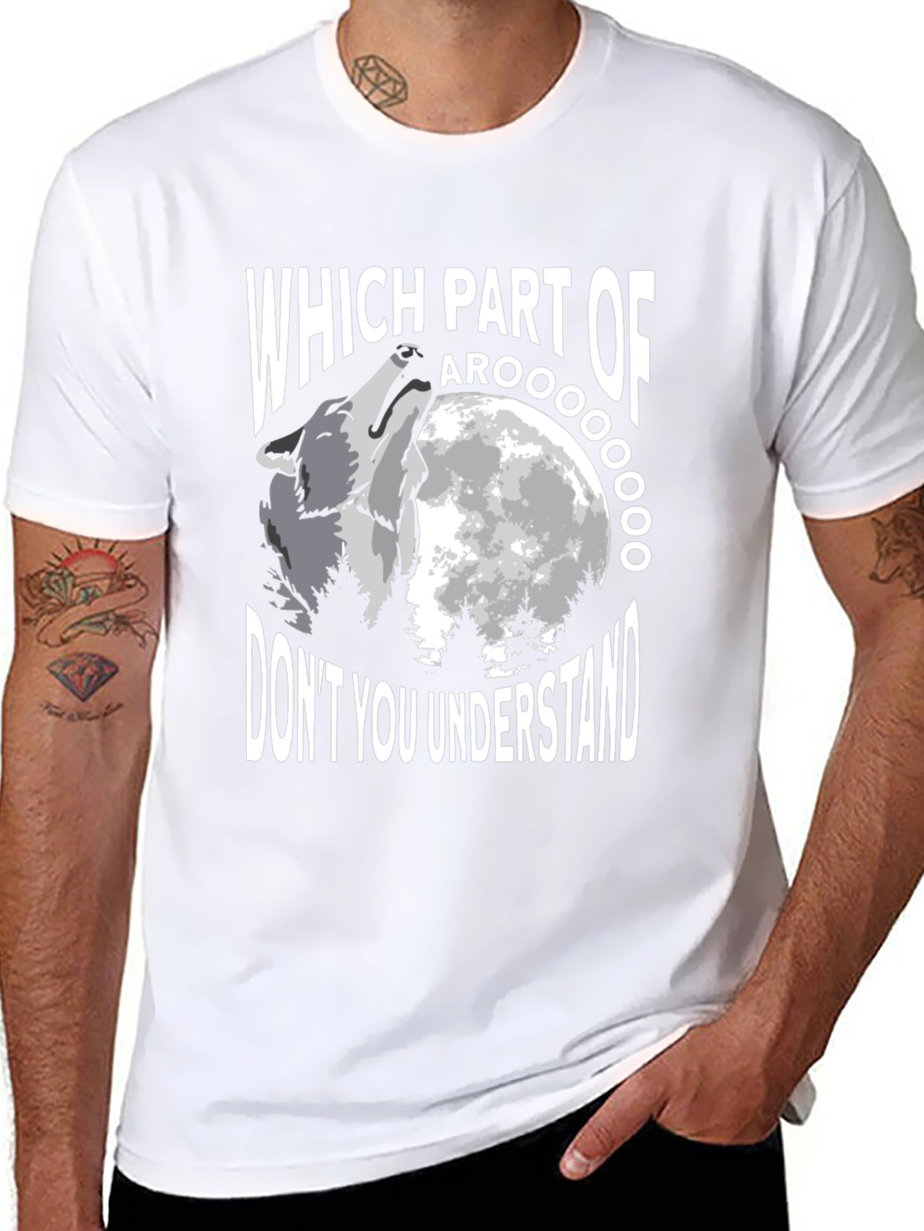 Wolf Howl T-Shirt - Which Part?