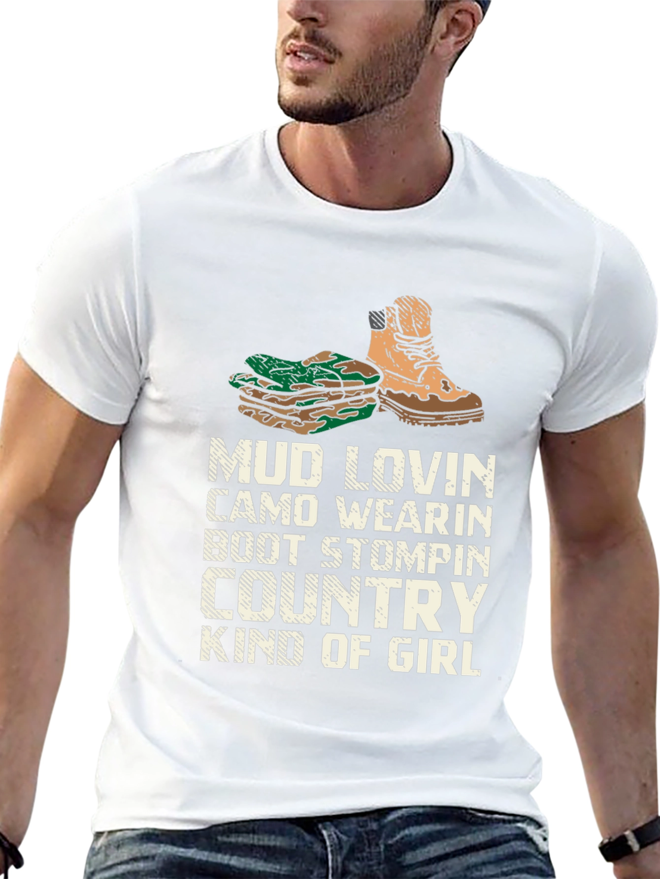 Mud Lovin Country Girl Graphic T-Shirt