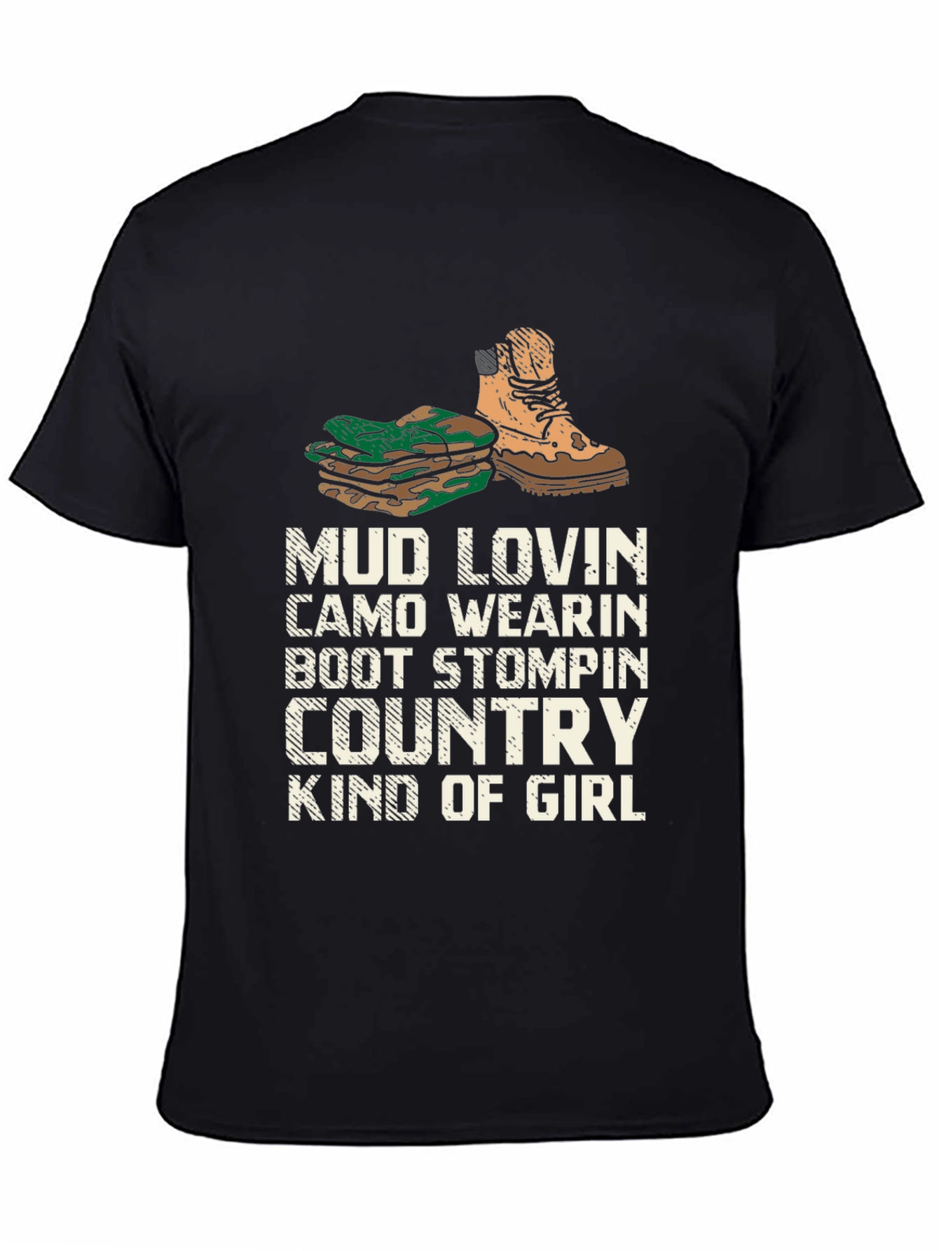 Mud Lovin Country Girl Graphic T-Shirt