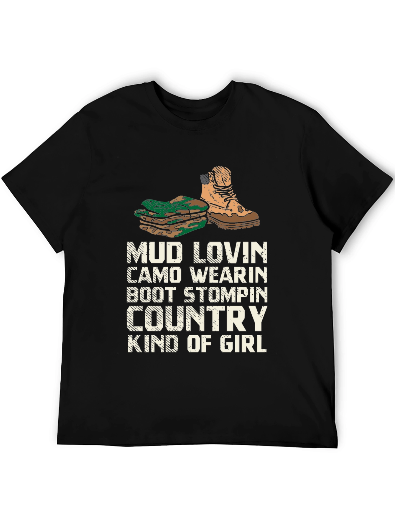 Mud Lovin Country Girl Graphic T-Shirt