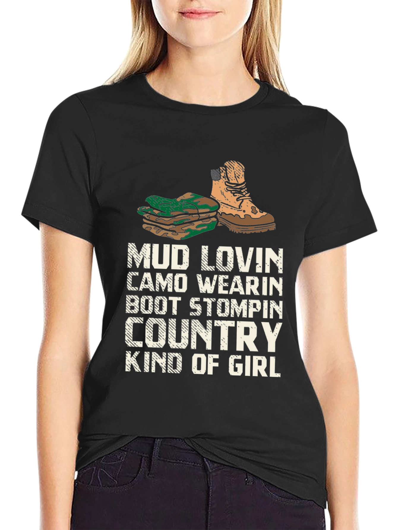 Mud Lovin Country Girl Graphic T-Shirt