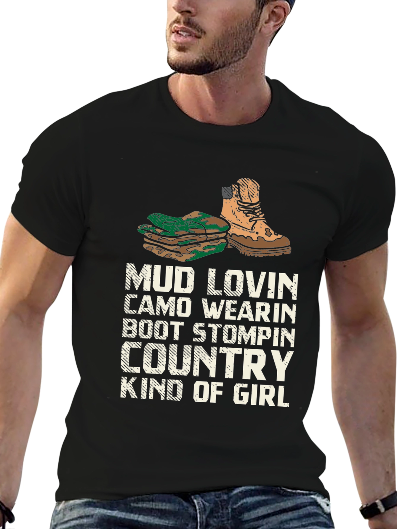 Mud Lovin Country Girl Graphic T-Shirt