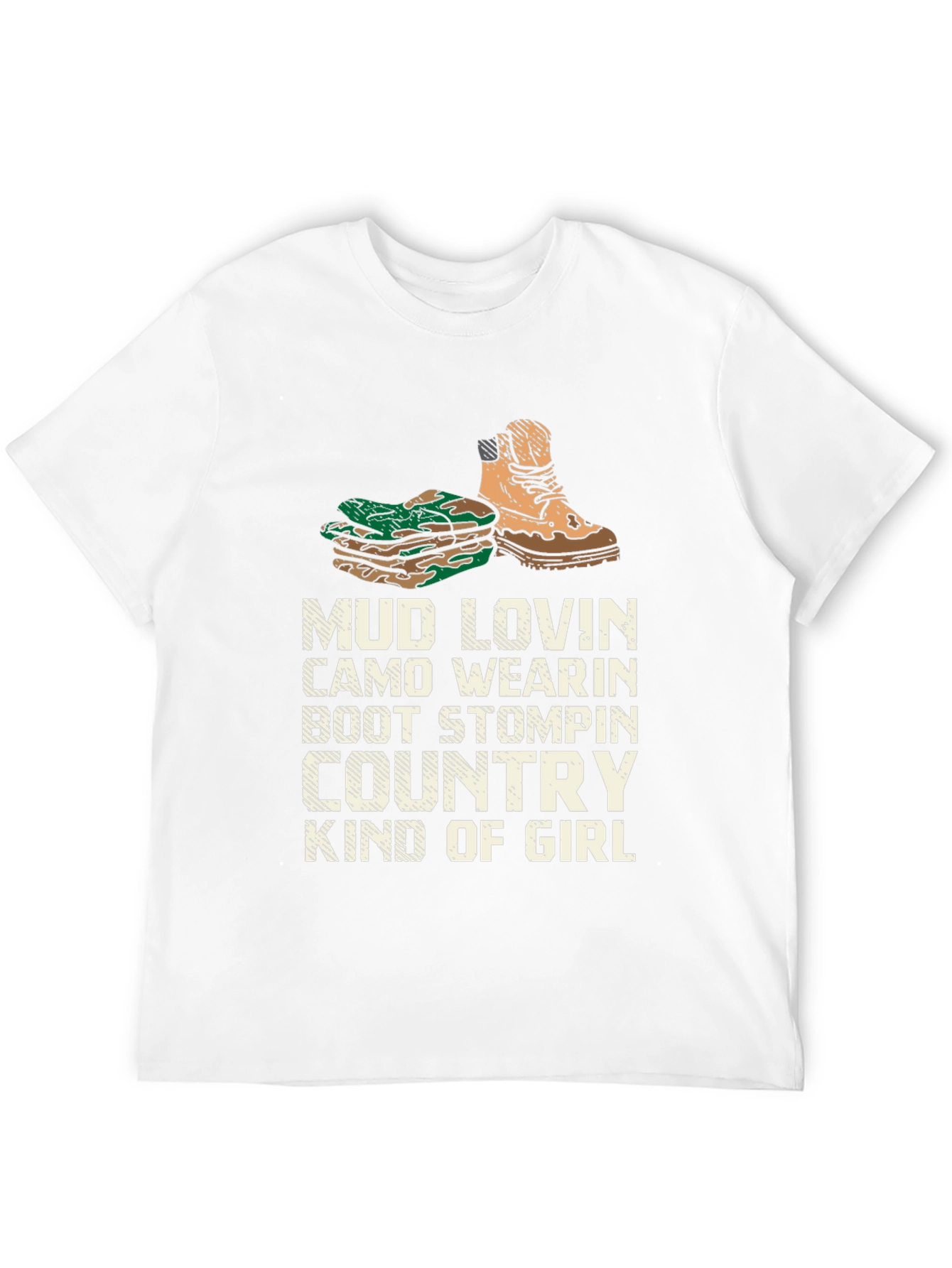 Mud Lovin Country Girl Graphic T-Shirt