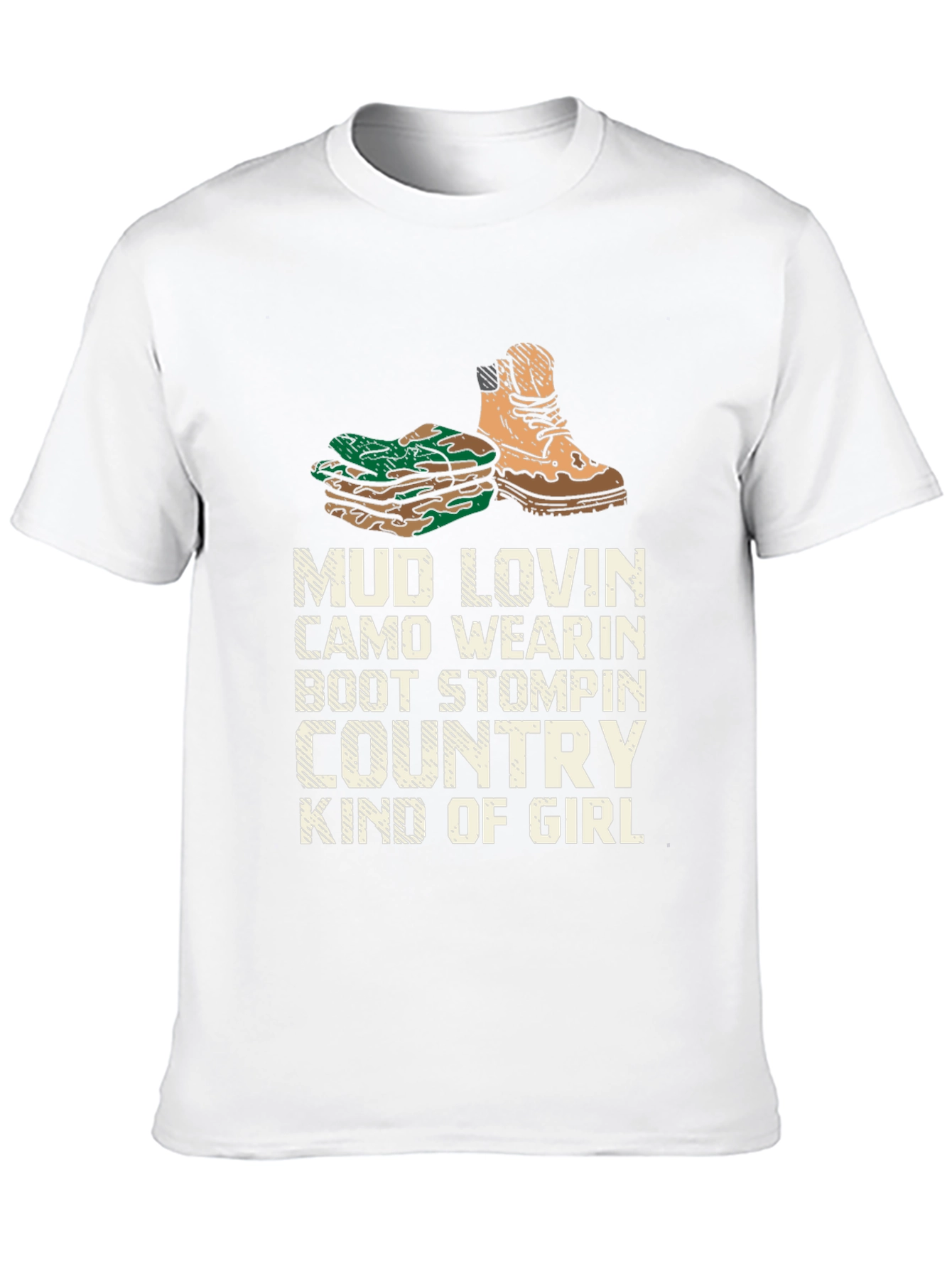 Mud Lovin Country Girl Graphic T-Shirt