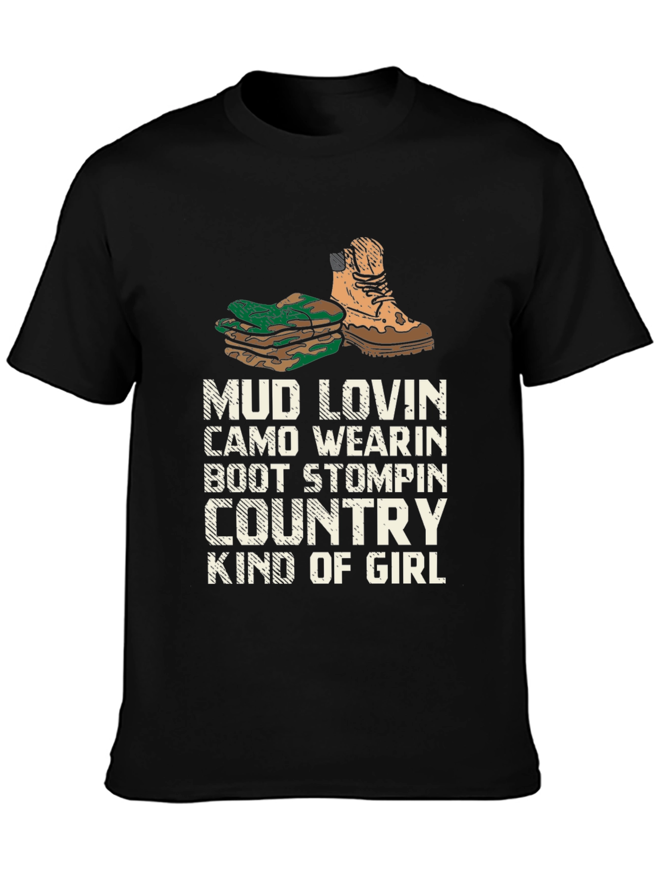 Mud Lovin Country Girl Graphic T-Shirt