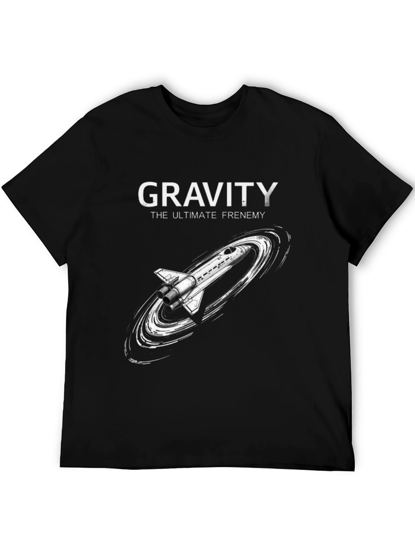 Gravity The Ultimate Frenemy Space Shuttle T-Shirt