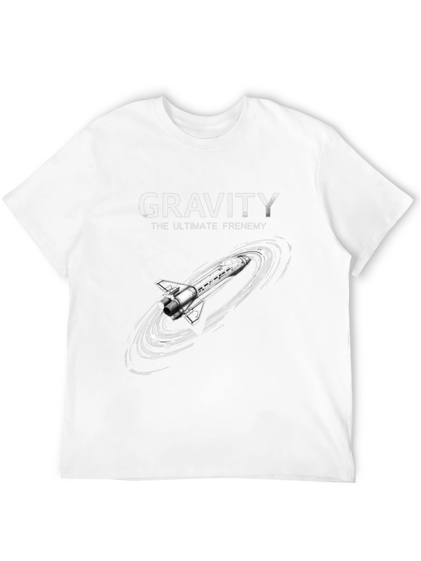 Gravity The Ultimate Frenemy Space Shuttle T-Shirt