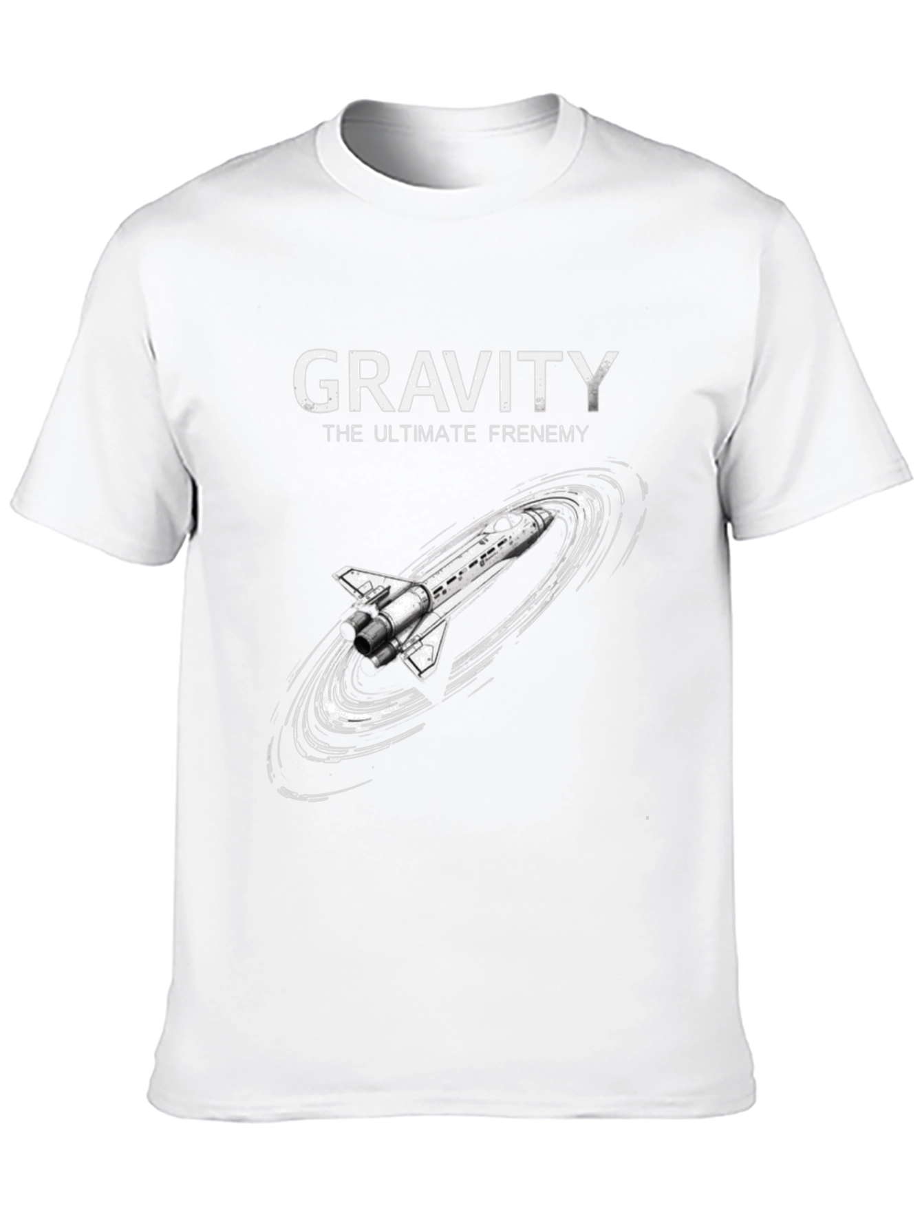 Gravity The Ultimate Frenemy Space Shuttle T-Shirt