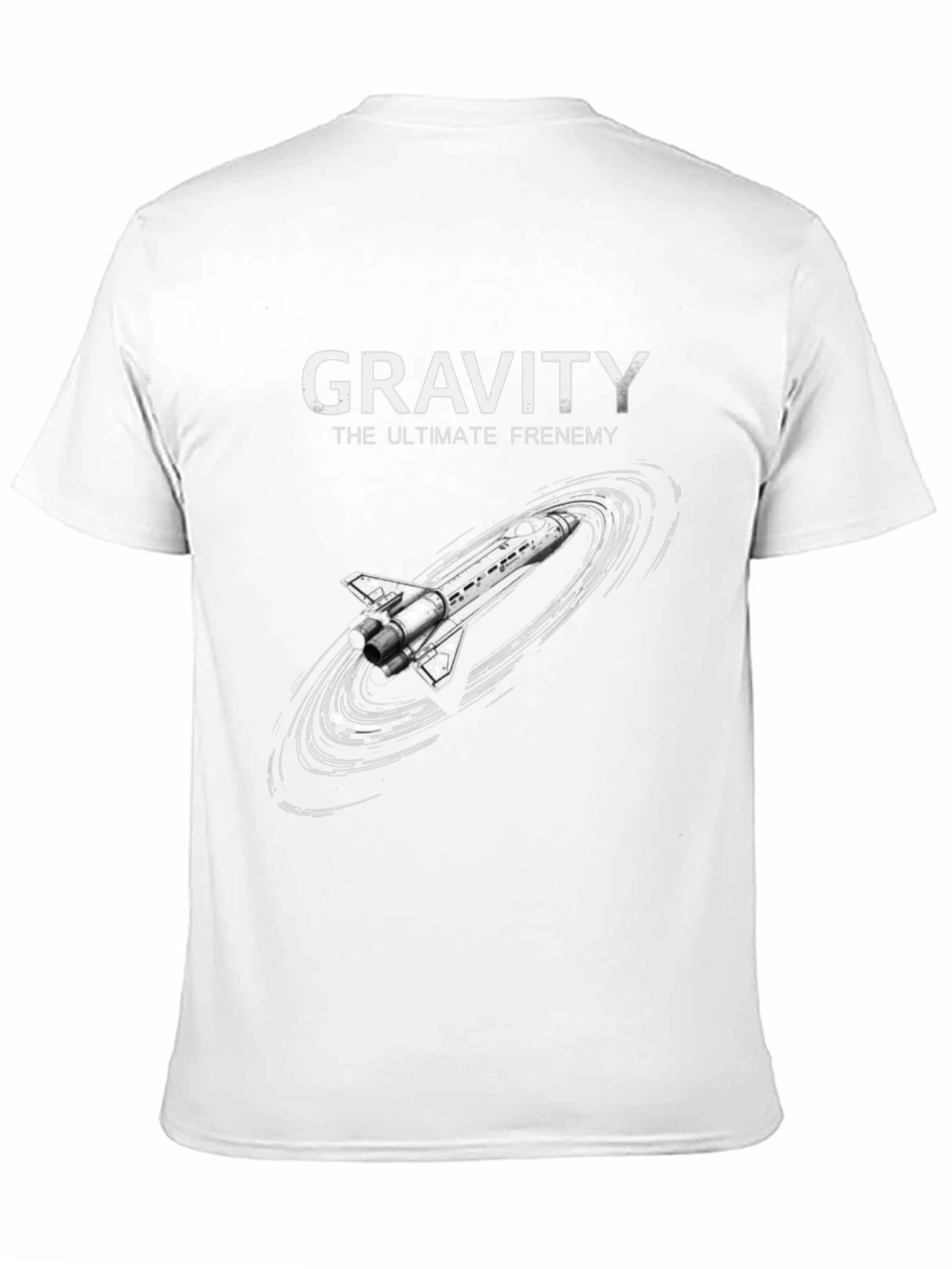 Gravity The Ultimate Frenemy Space Shuttle T-Shirt