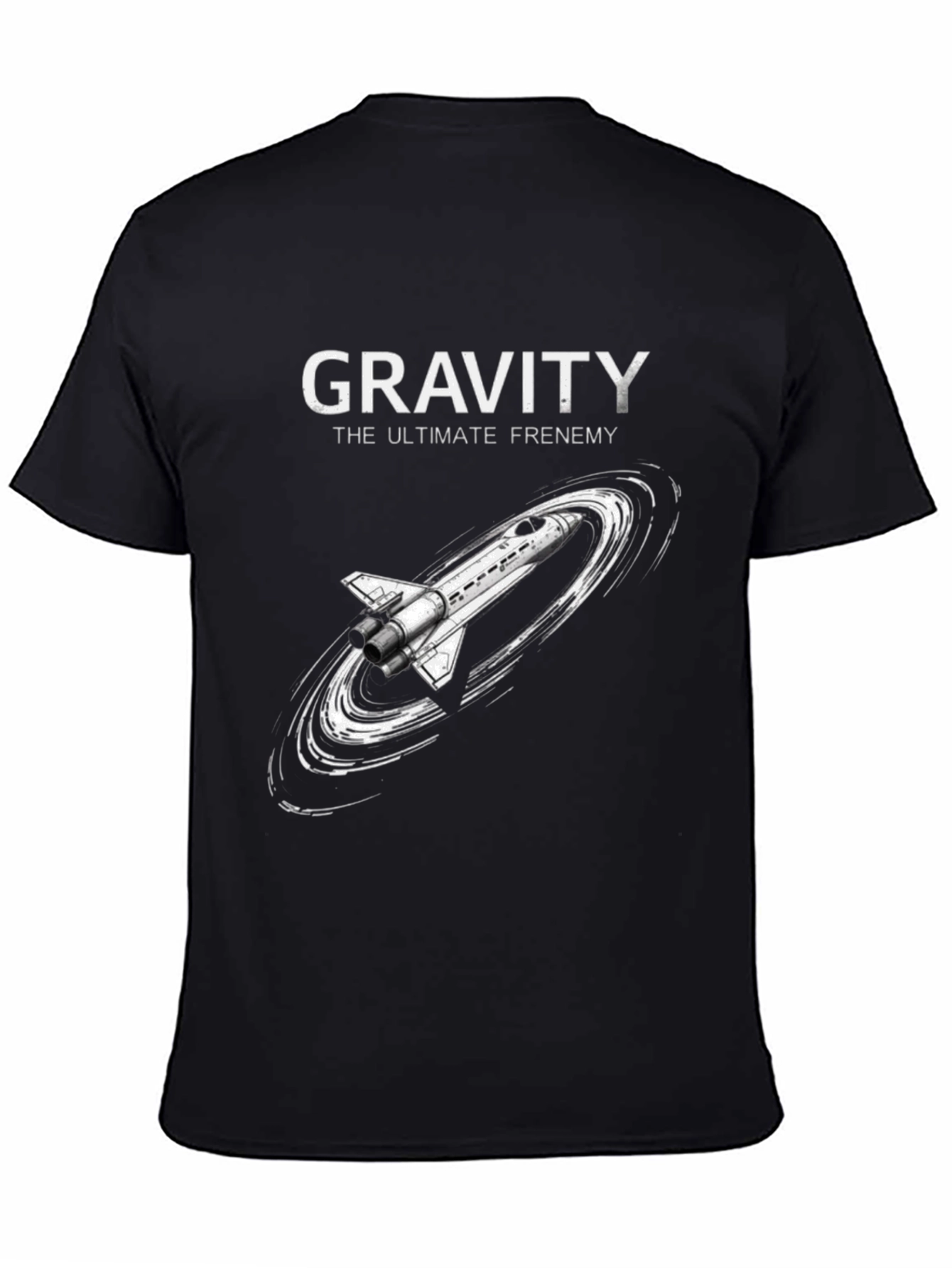 Gravity The Ultimate Frenemy Space Shuttle T-Shirt