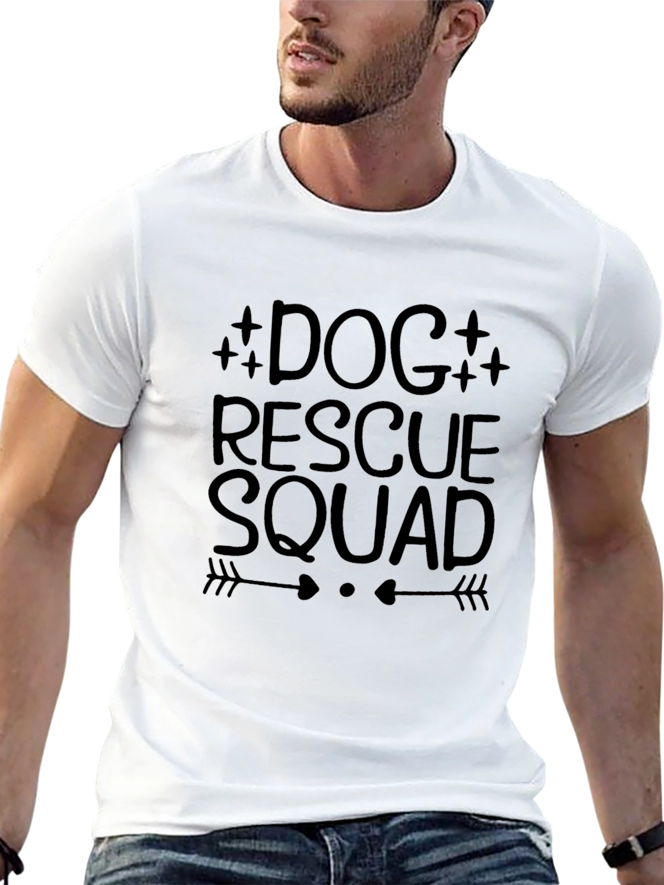 Dog Rescue Squad Graphic Tee
