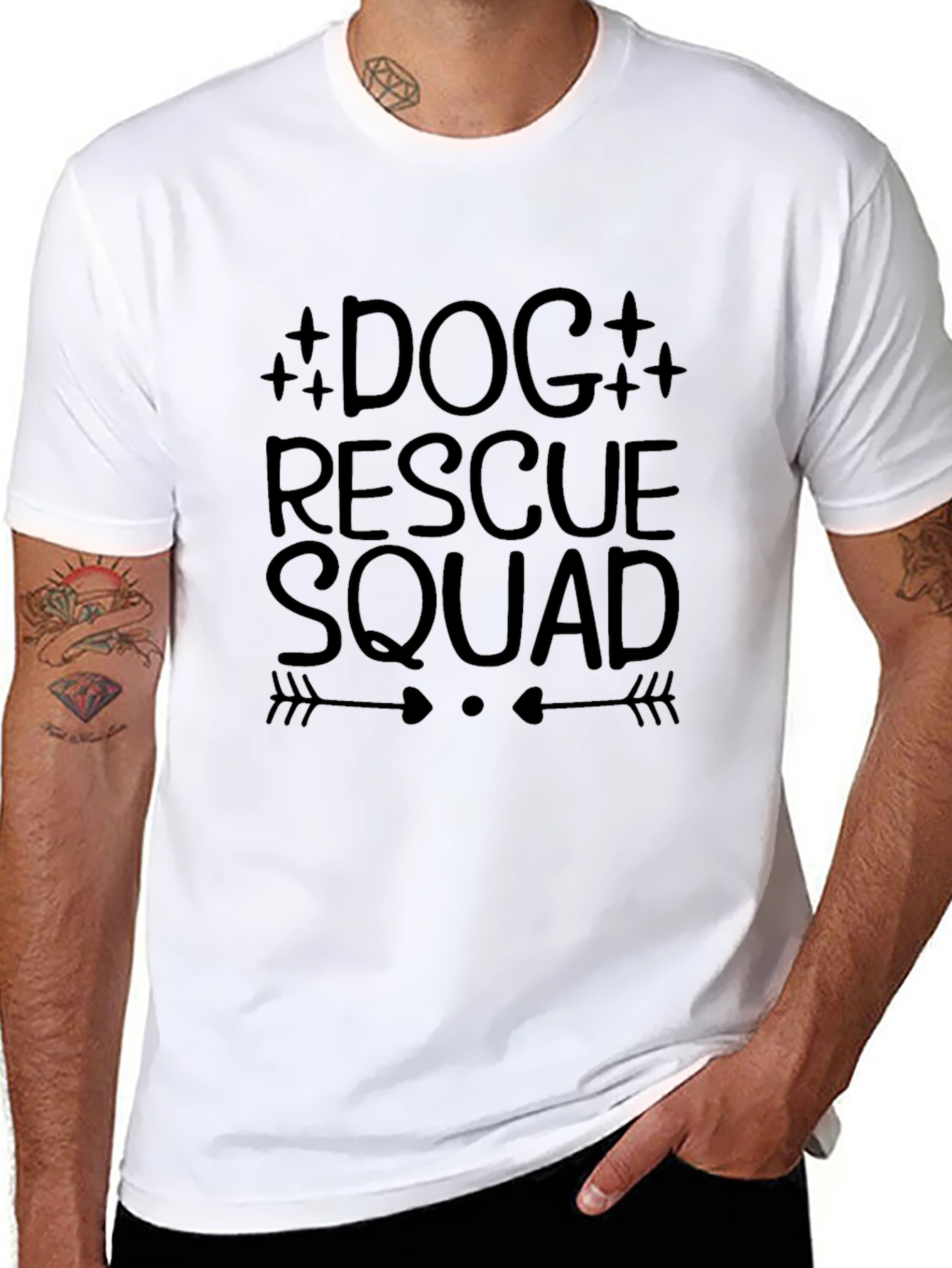Dog Rescue Squad Graphic Tee