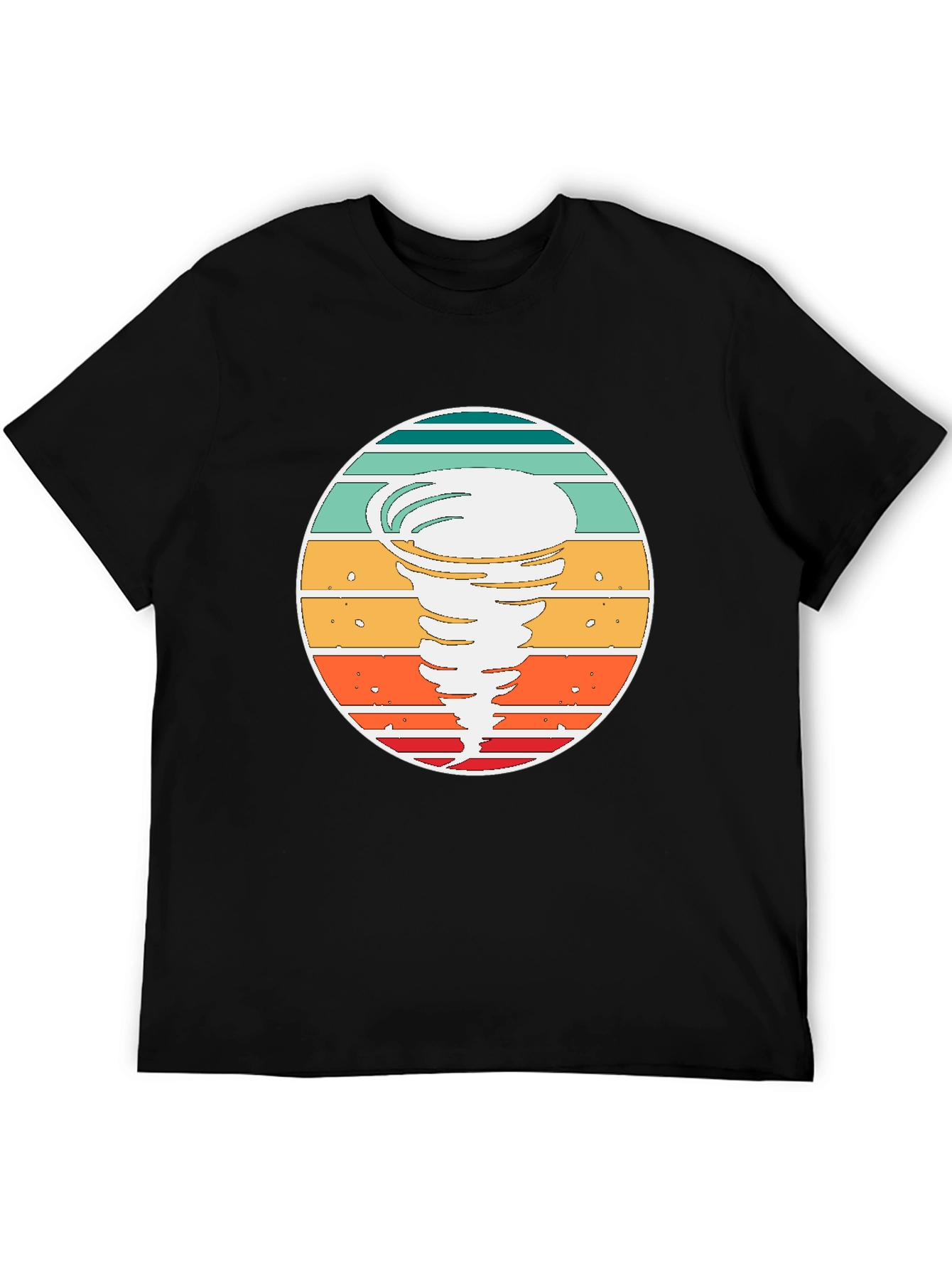 Retro Tornado T-Shirt - Stylish Weather Graphic Tee