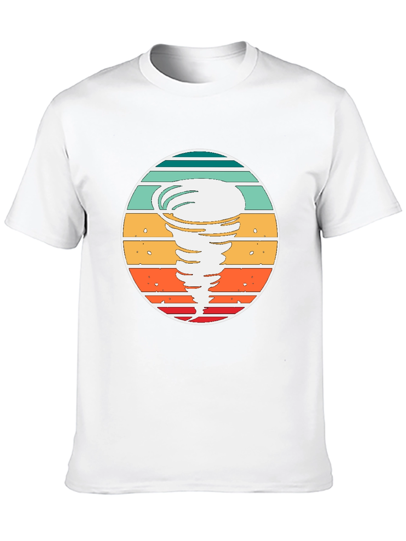 Retro Tornado T-Shirt - Stylish Weather Graphic Tee