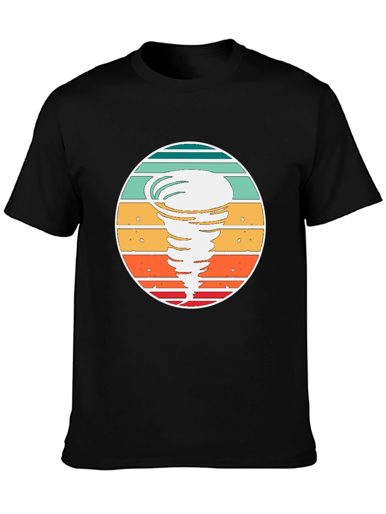 Retro Tornado T-Shirt - Stylish Weather Graphic Tee