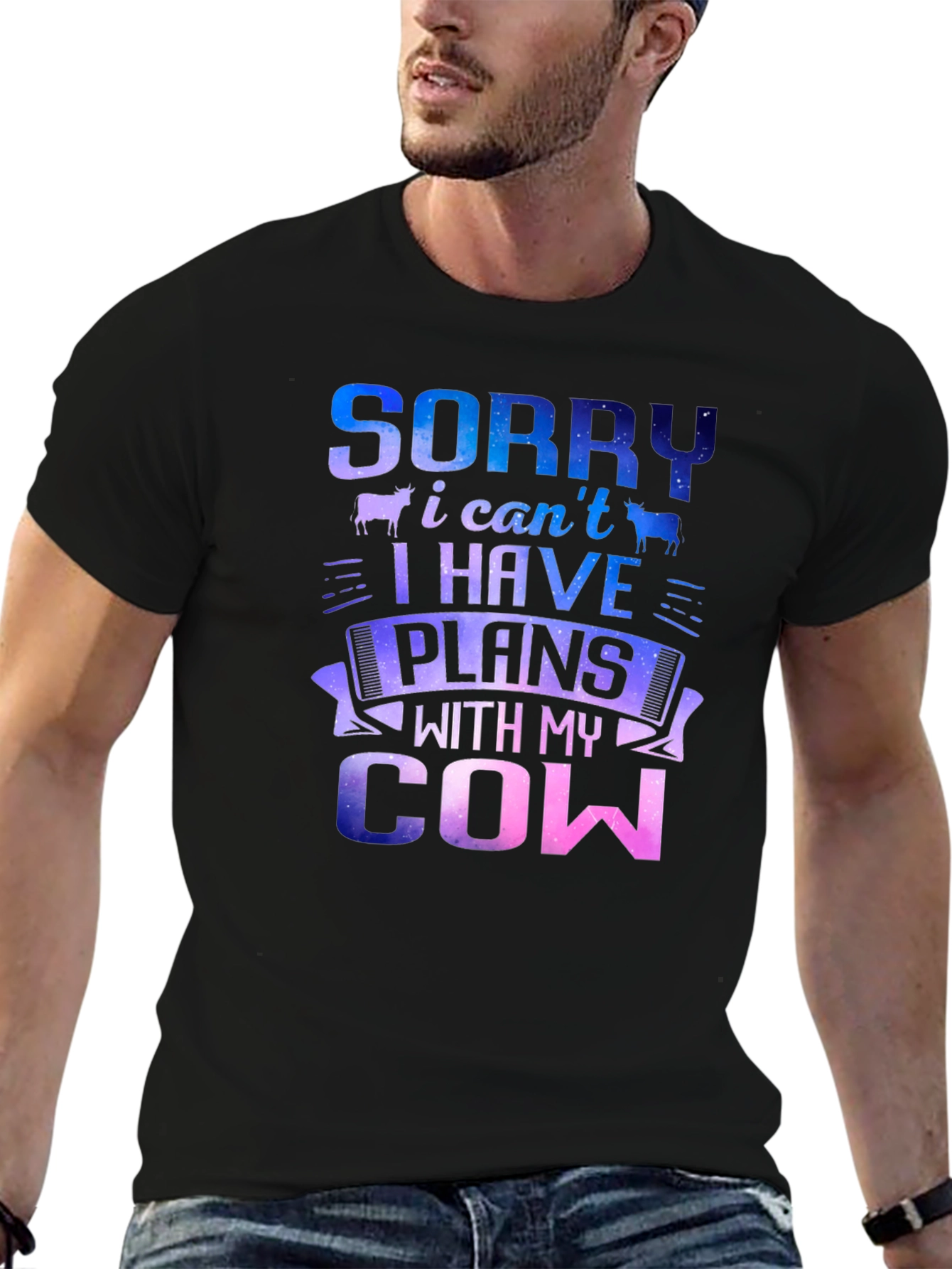 Sorry I Have Plans With My Cow T-Shirt