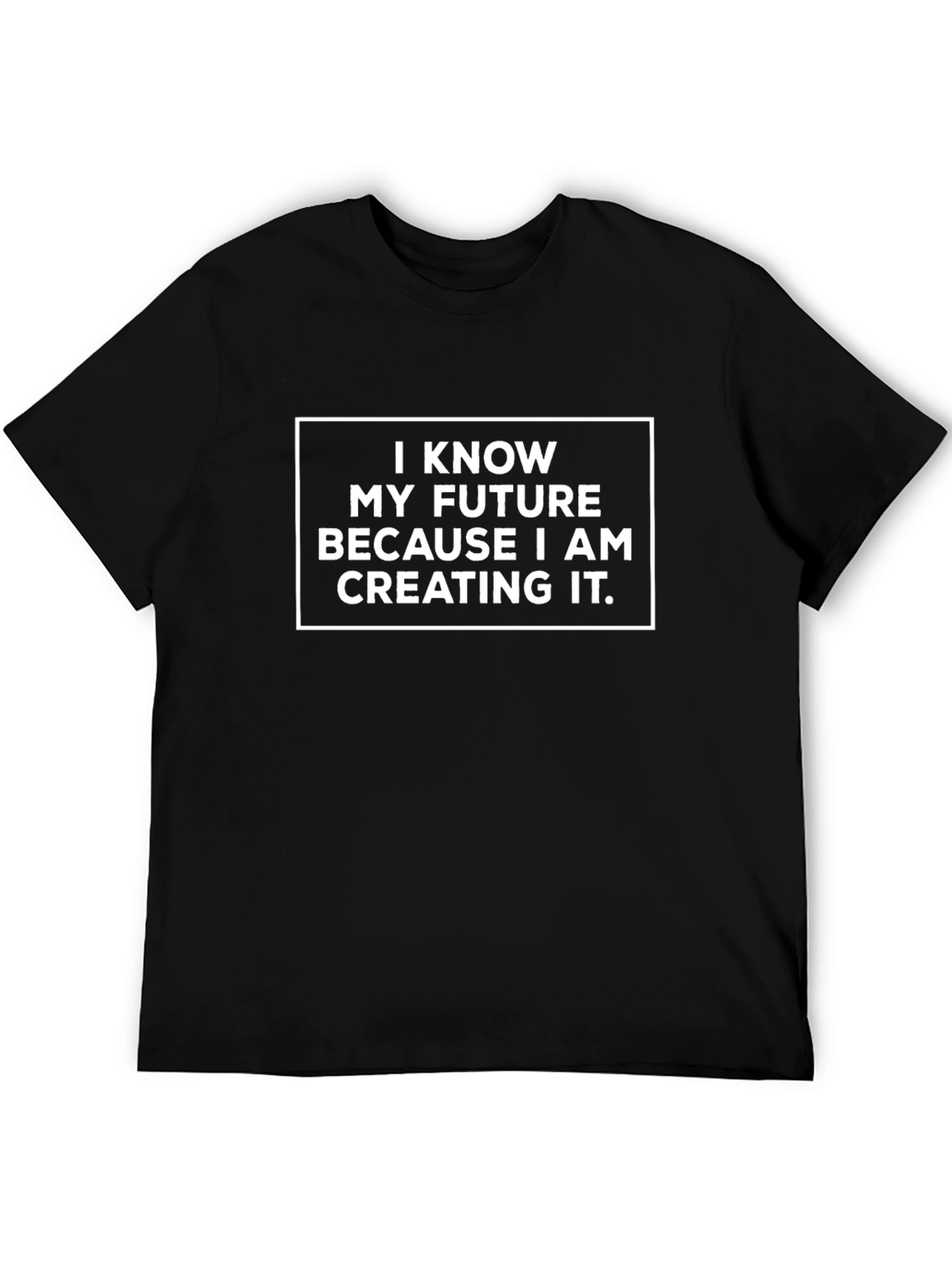 Future Creator T-Shirt - Motivational Black Tee