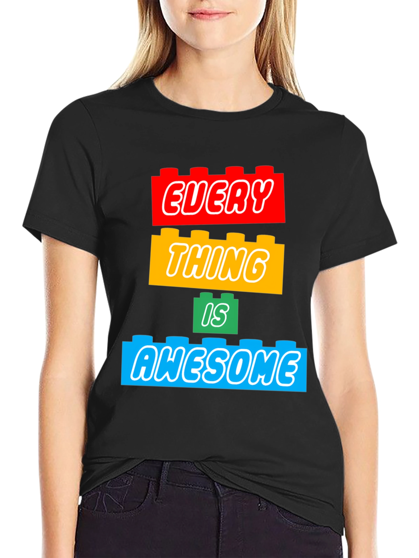 Everything is Awesome Brick T-Shirt