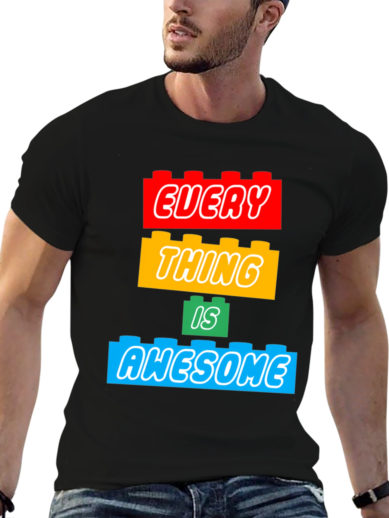 Everything is Awesome Brick T-Shirt