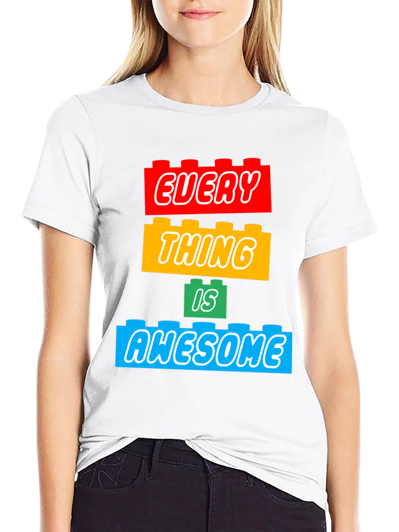Everything is Awesome Brick T-Shirt