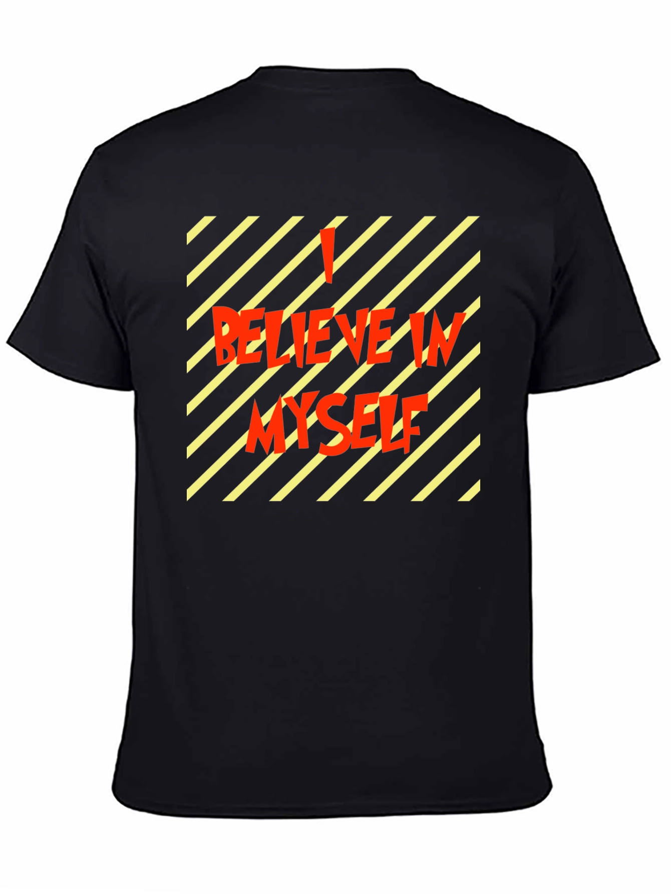 Believe in Myself Graphic T-Shirt - Black