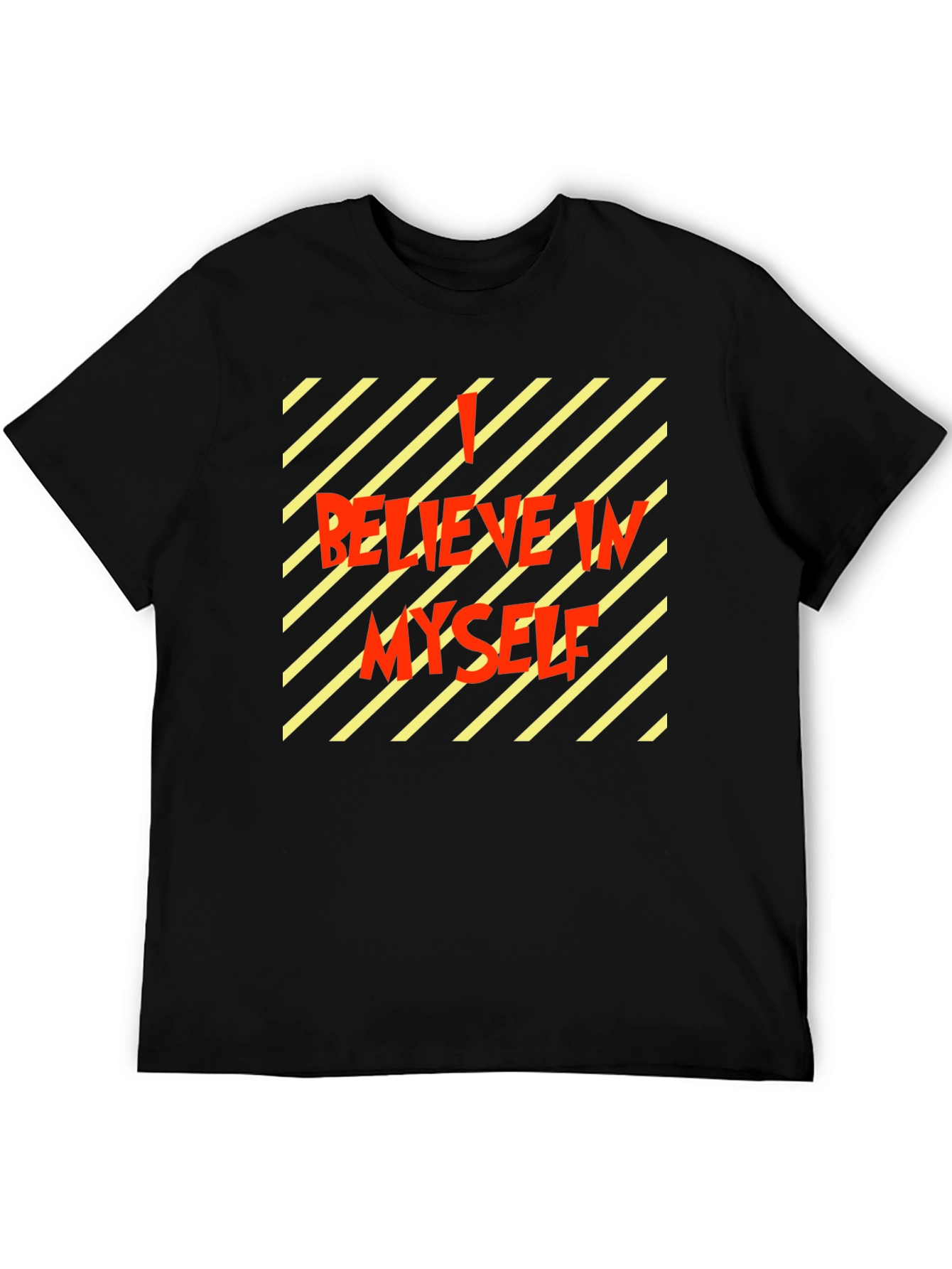 Believe in Myself Graphic T-Shirt - Black