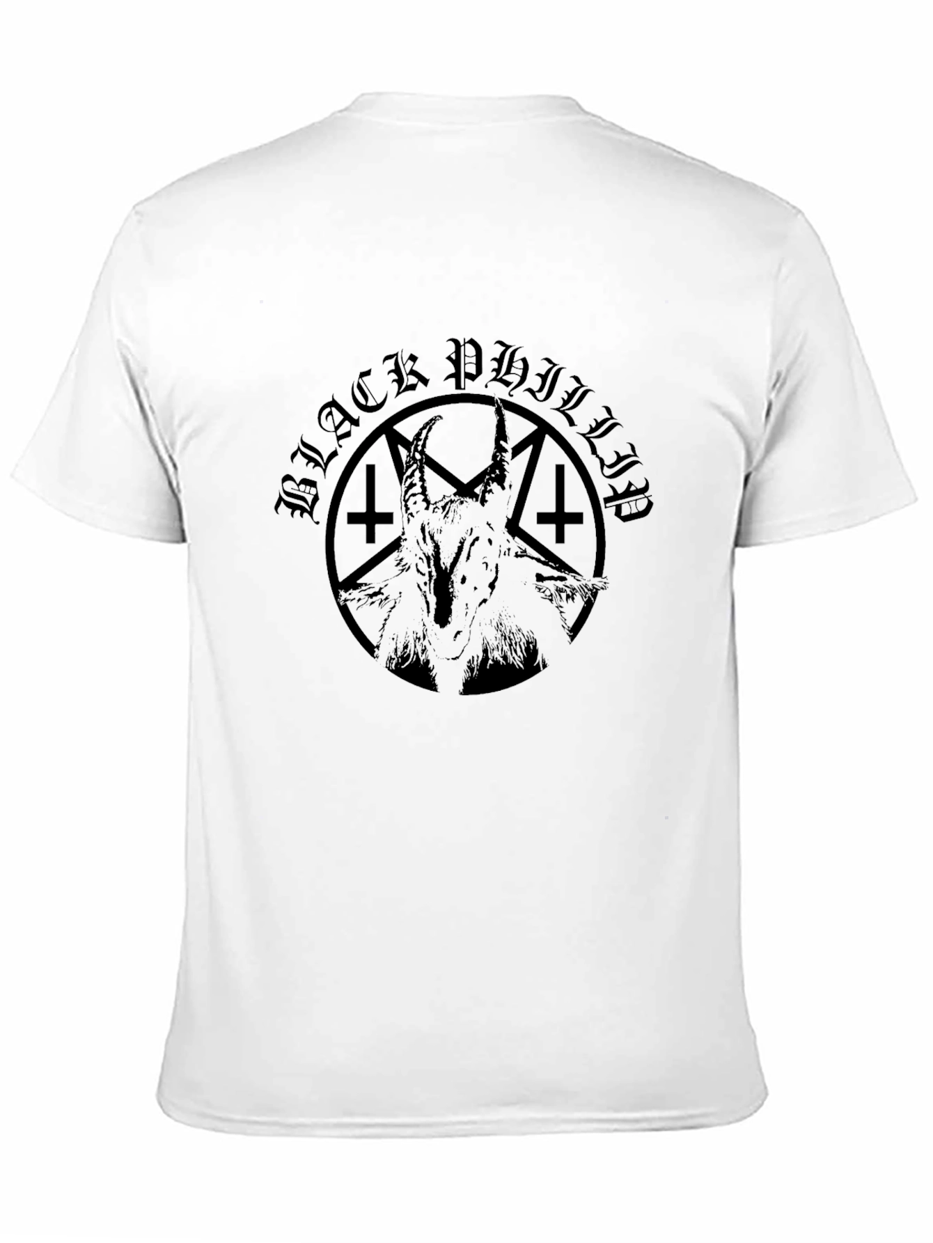 Black Philip Tee - Satanic Goat Graphic