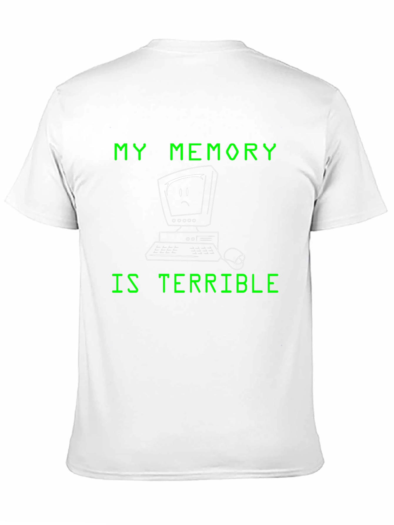 Humorous My Memory is Terrible Graphic T-Shirt