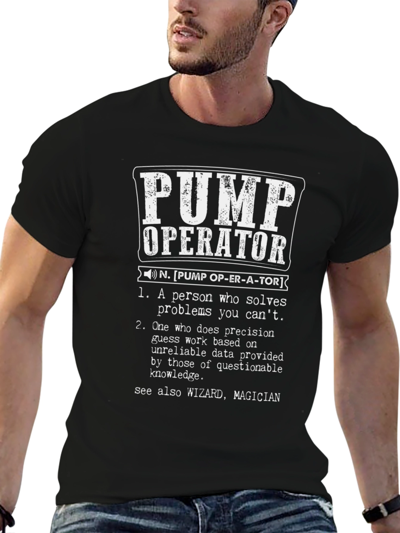 Funny Pump Operator Definition T-Shirt