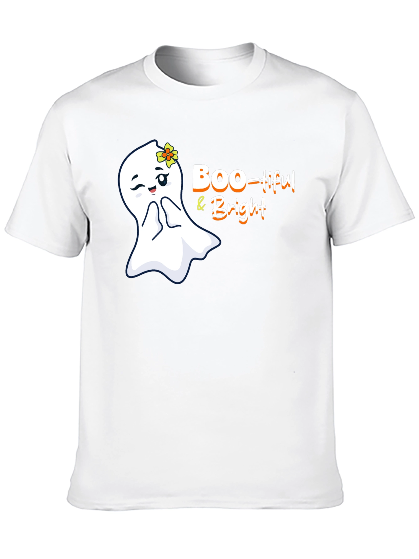 Boo-tiful & Bright Halloween Graphic Tee