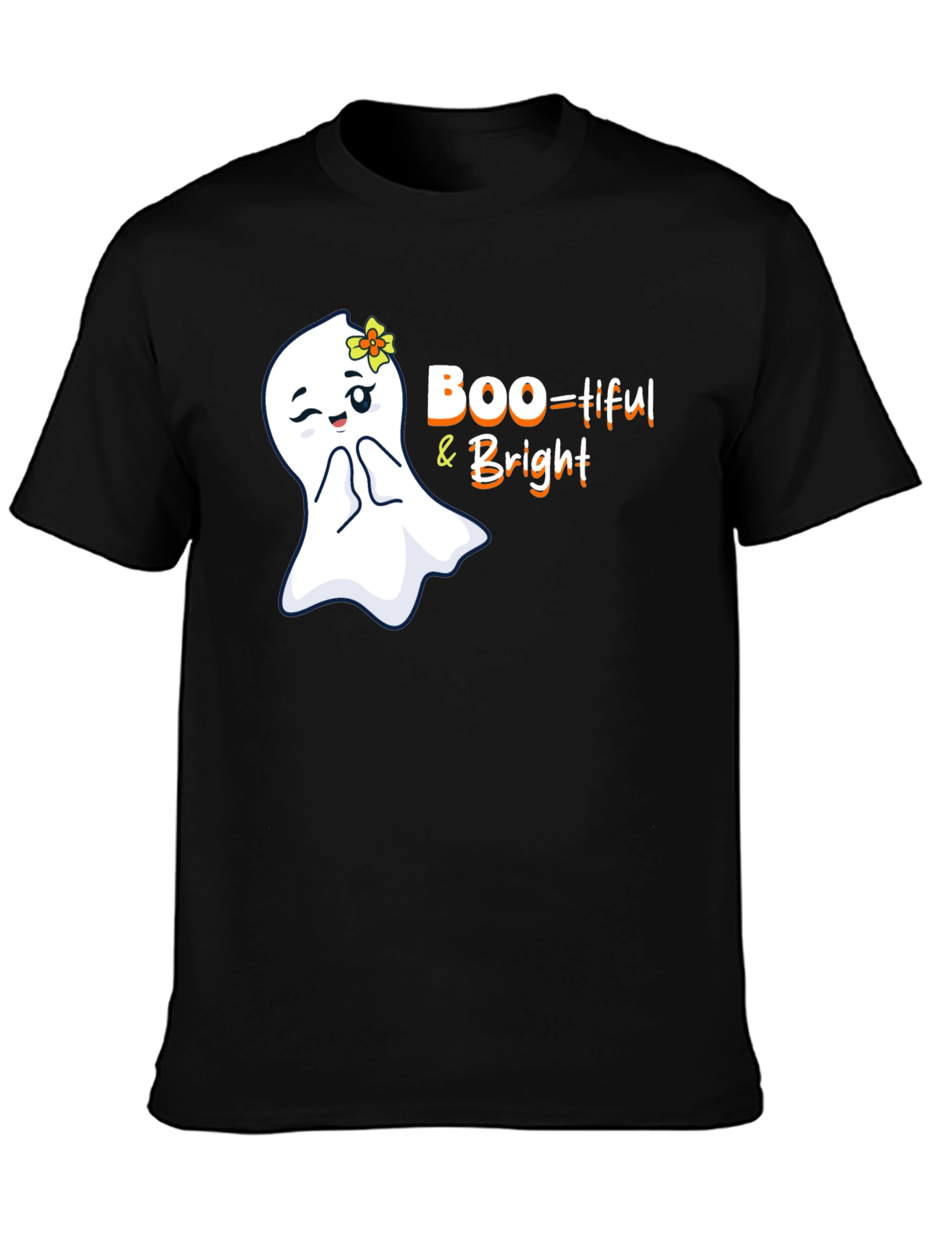Boo-tiful & Bright Halloween Graphic Tee